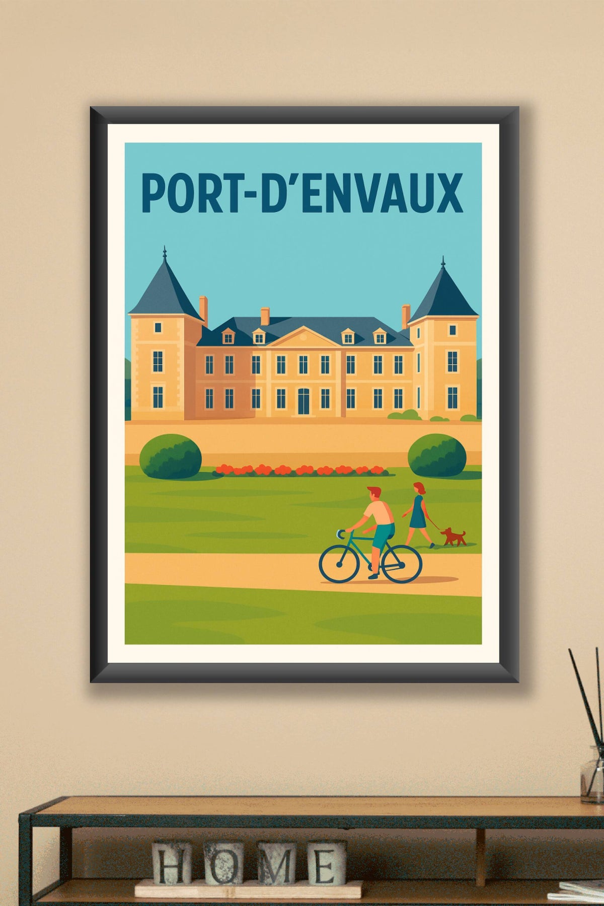 Affiche de Port-d'Envaux - Charme et sérénité au cœur de la ville