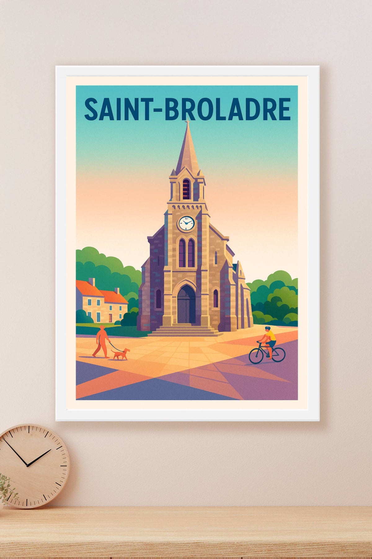 Affiche de Saint-Broladre - Charme et sérénité au cœur du village
