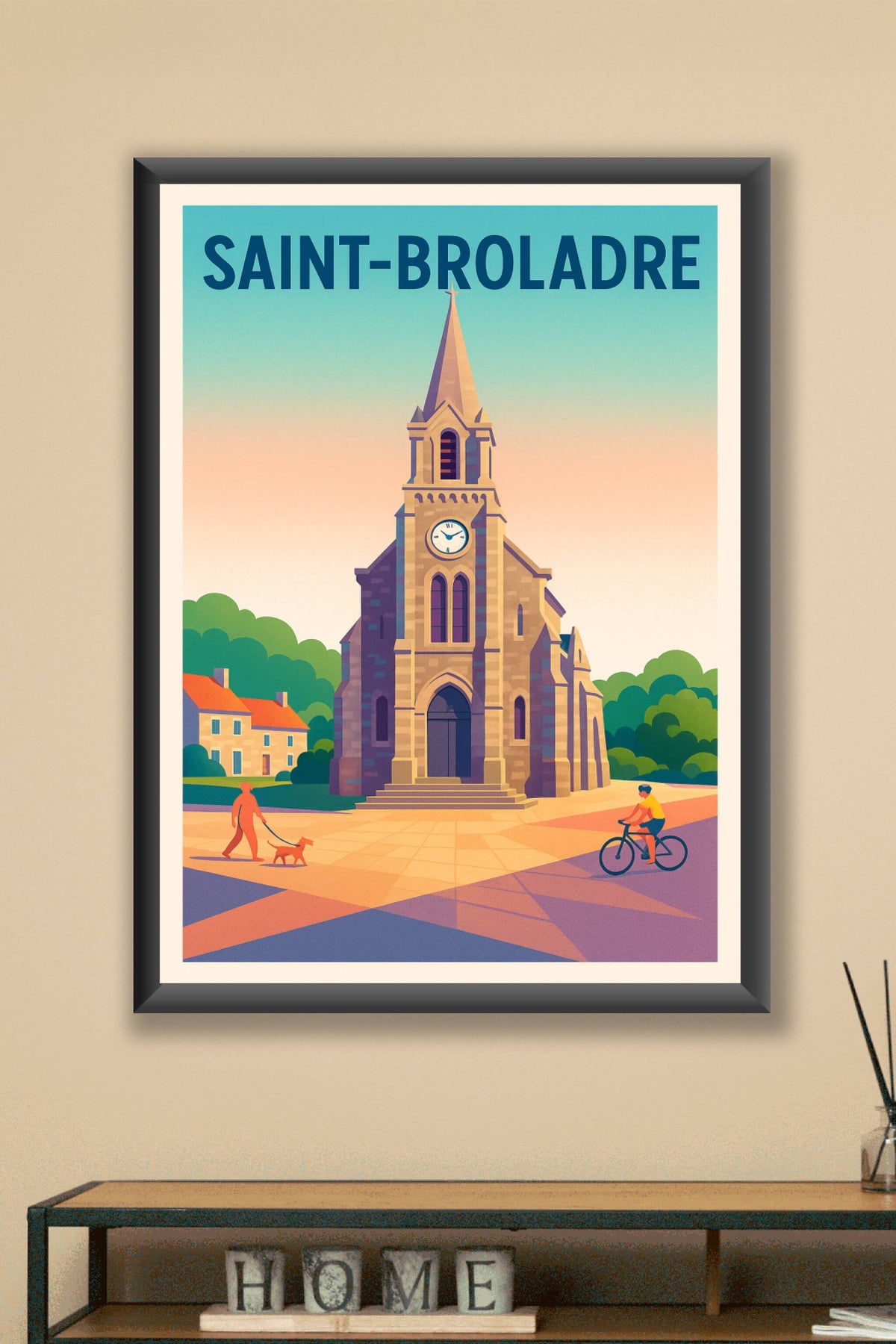Affiche de Saint-Broladre - Charme et sérénité au cœur du village