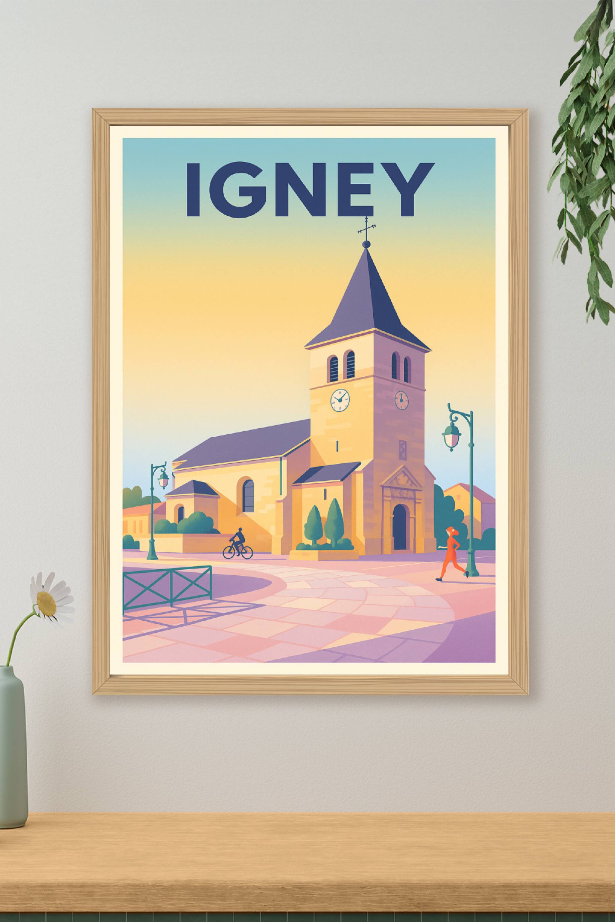 Affiche de Igney - Charme et quiétude au cœur du village