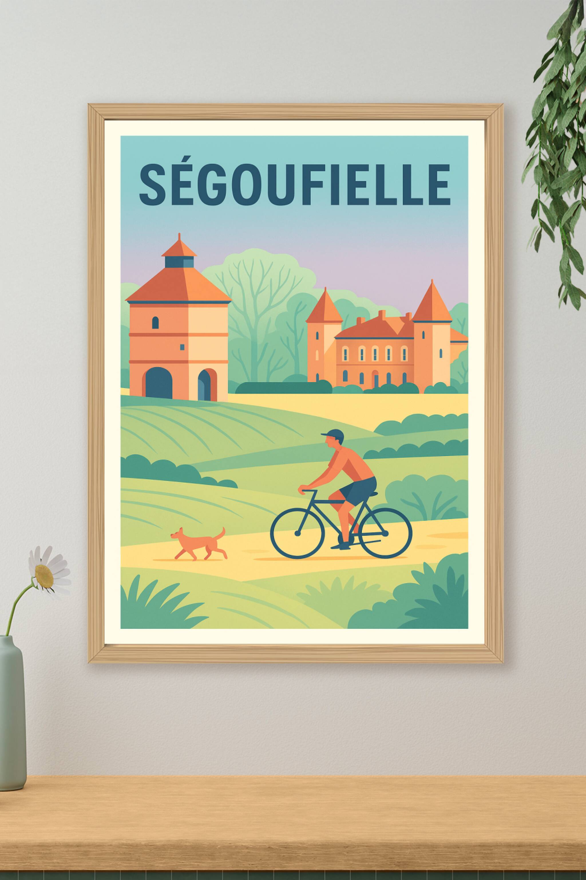 Affiche de Ségoufielle - Balade champêtre et harmonie rurale
