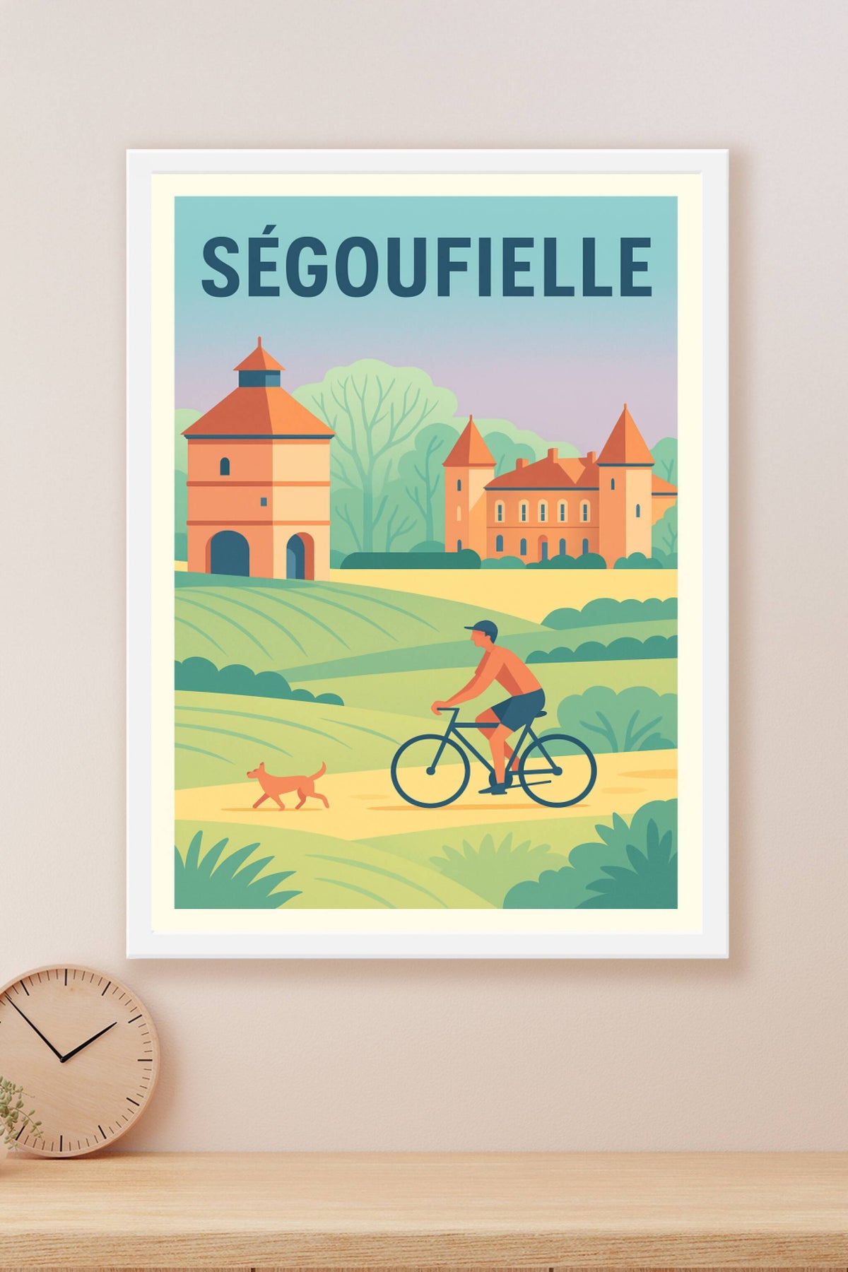Affiche de Ségoufielle - Balade champêtre et harmonie rurale