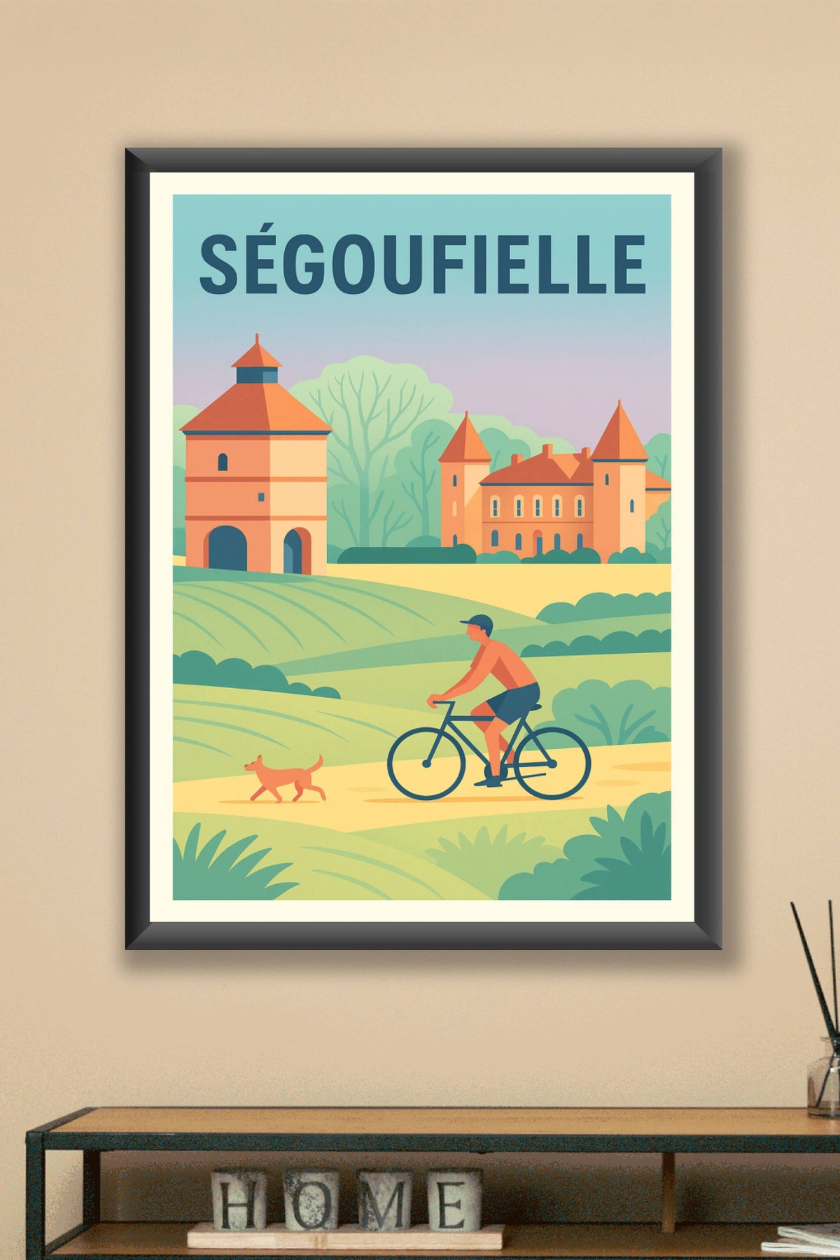 Affiche de Ségoufielle - Balade champêtre et harmonie rurale