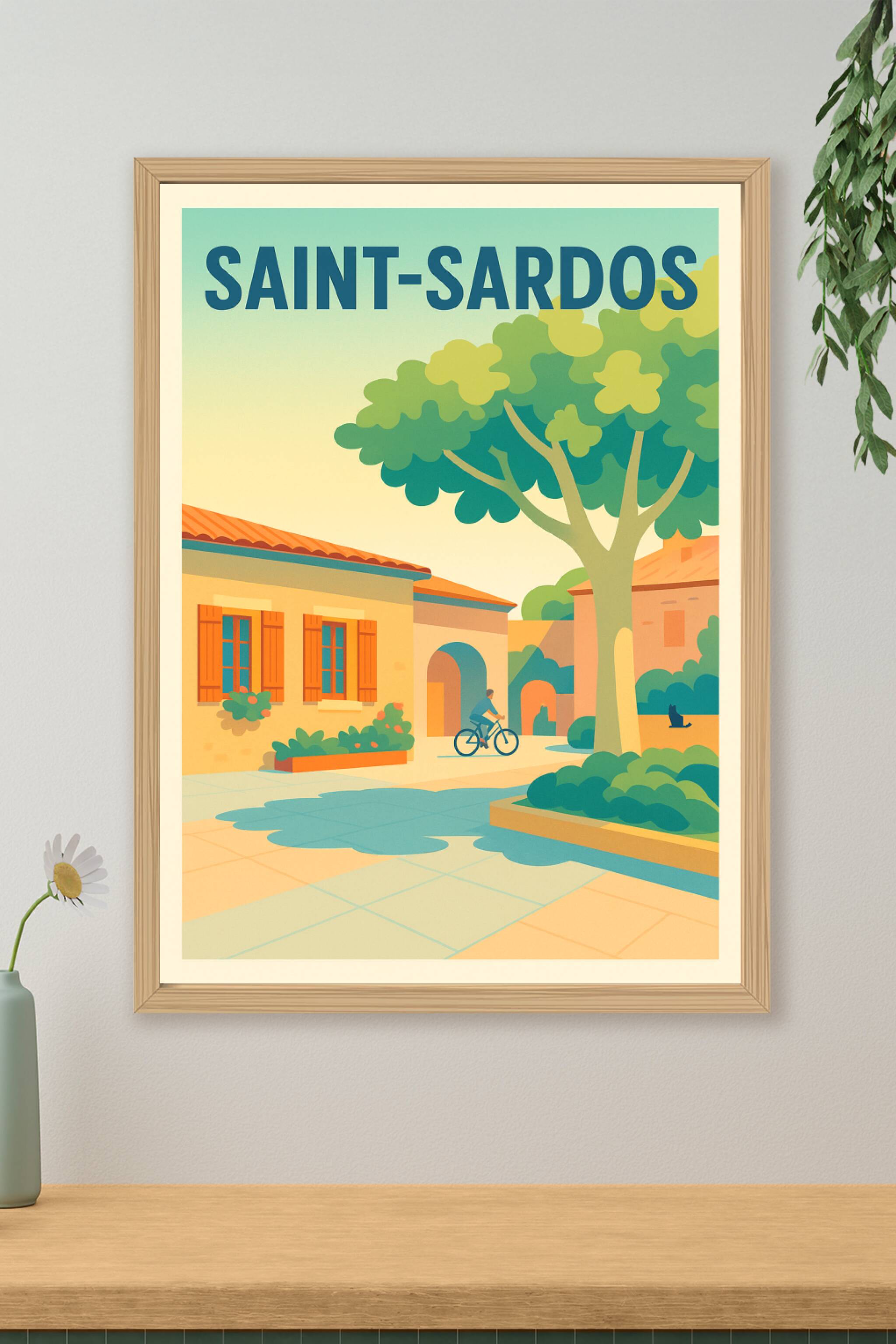 Affiche de Saint-Sardos - Charme et Sérénité au cœur du village