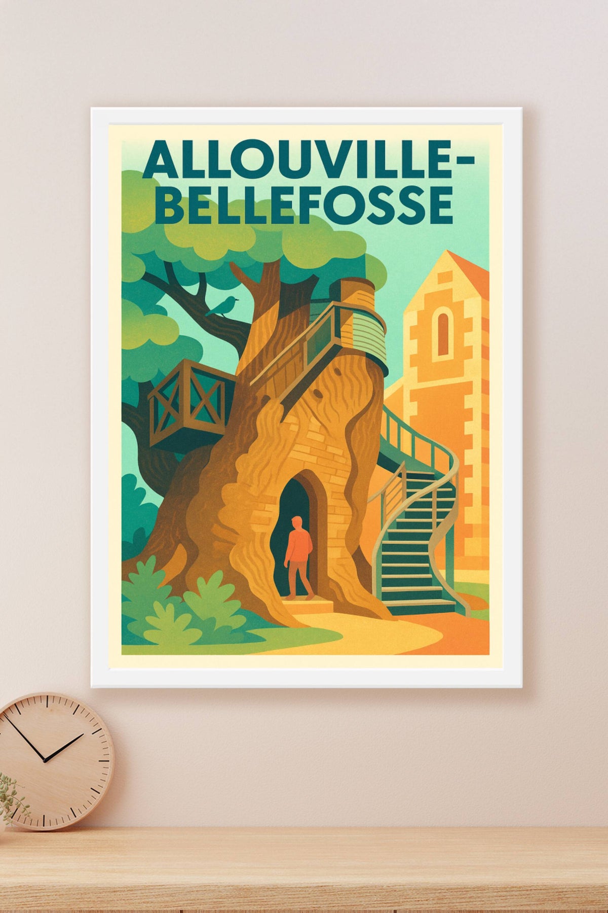 Affiche de Allouville-Bellefosse - L'arbre millénaire, un trésor naturel à découvrir