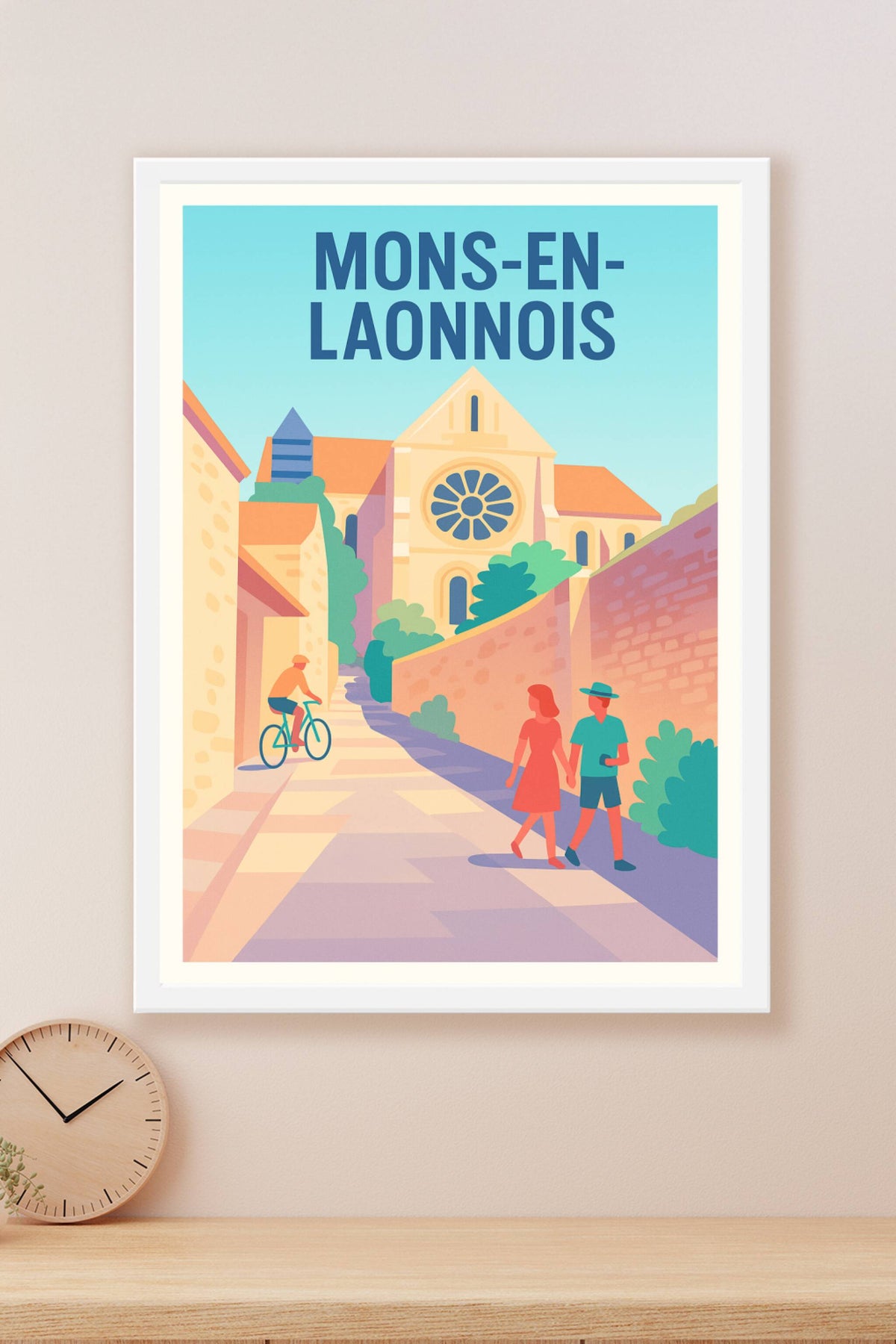 Affiche de Mons-en-Laonnois - Charme et douceur d'une balade historique