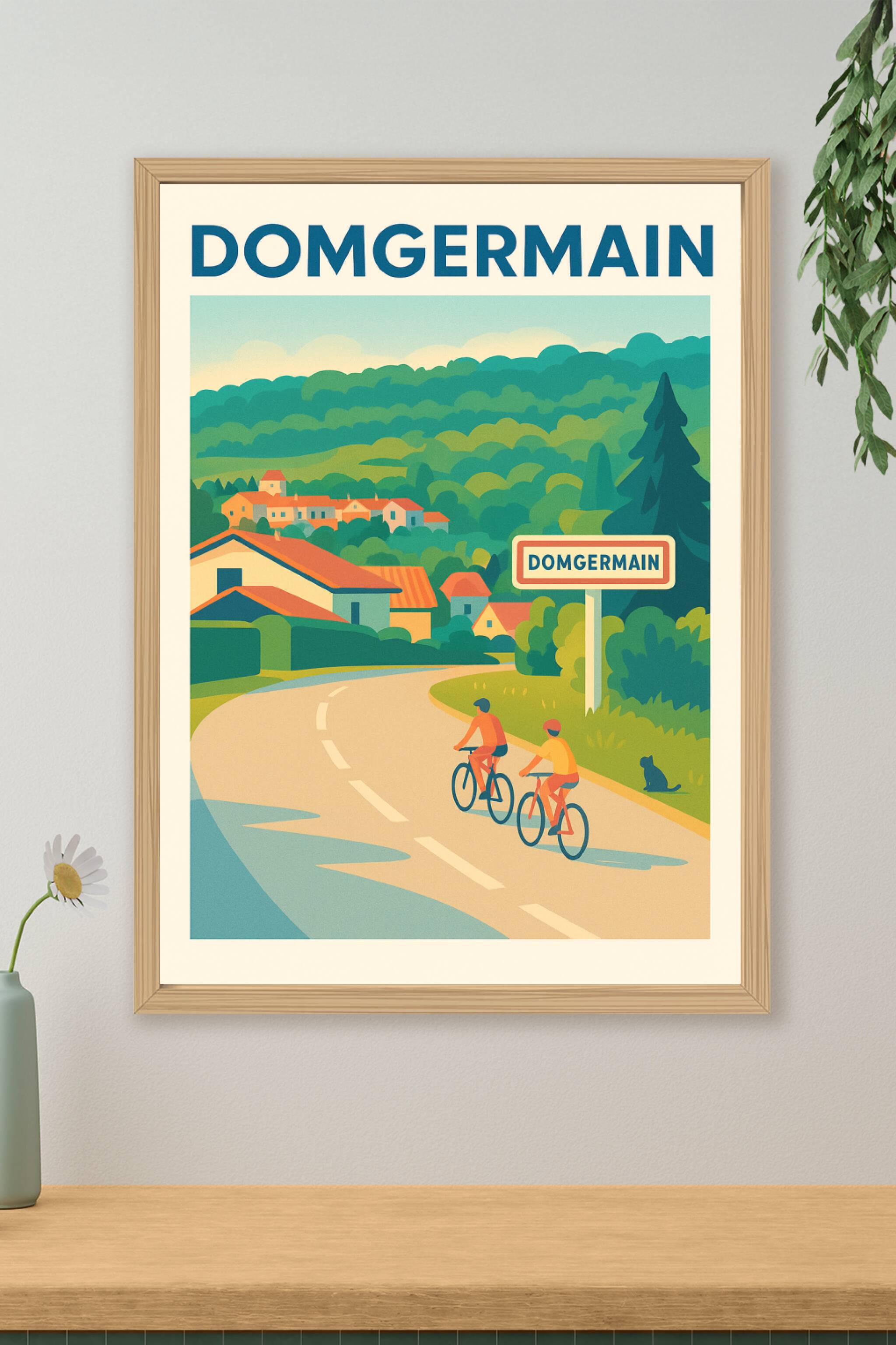 Affiche de Domgermain - Douce balade au cœur de la campagne lorraine
