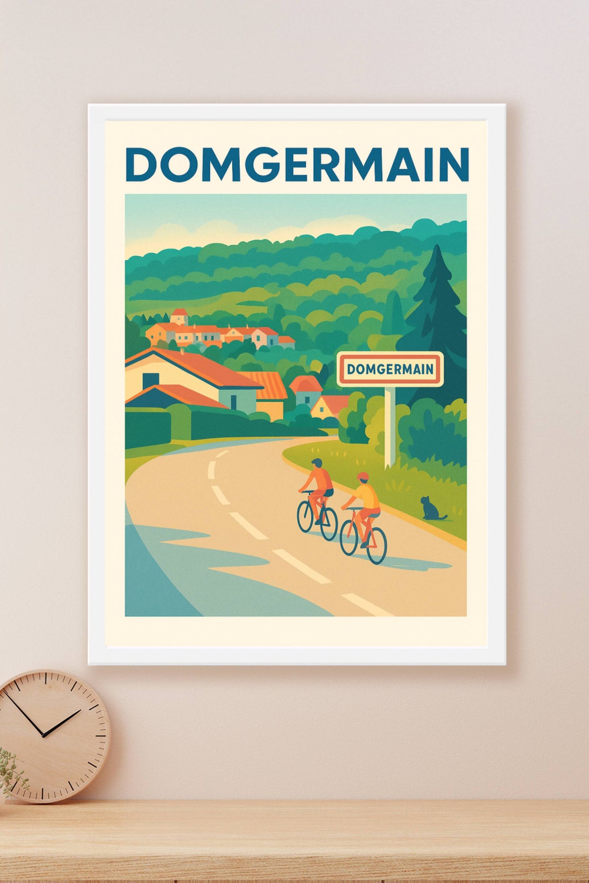 Affiche de Domgermain - Douce balade au cœur de la campagne lorraine