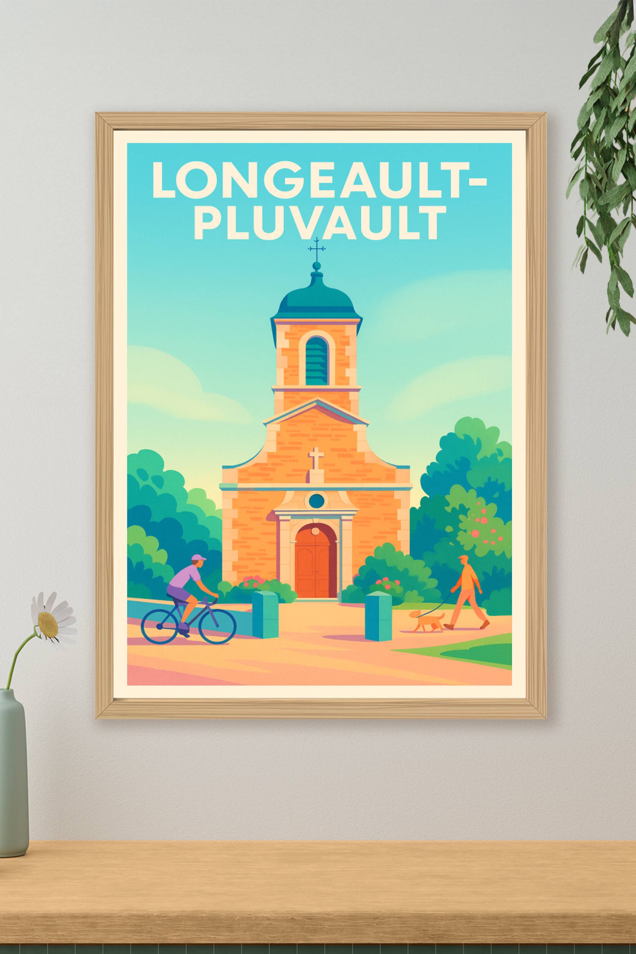 Affiche de Longeault-Pluvault - Charme paisible et authenticité
