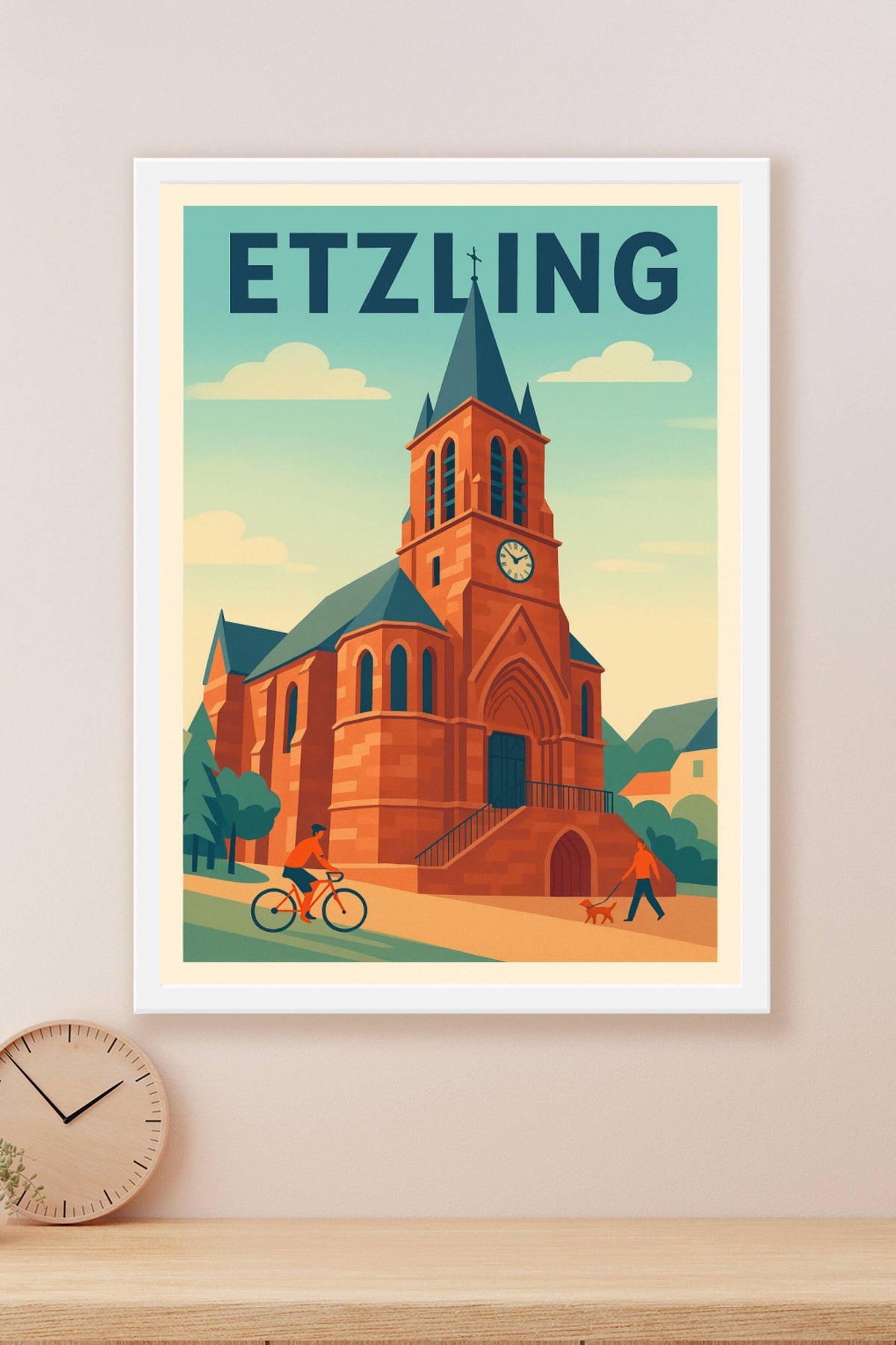 Affiche de Etzling - Charme et sérénité au cœur de la Moselle