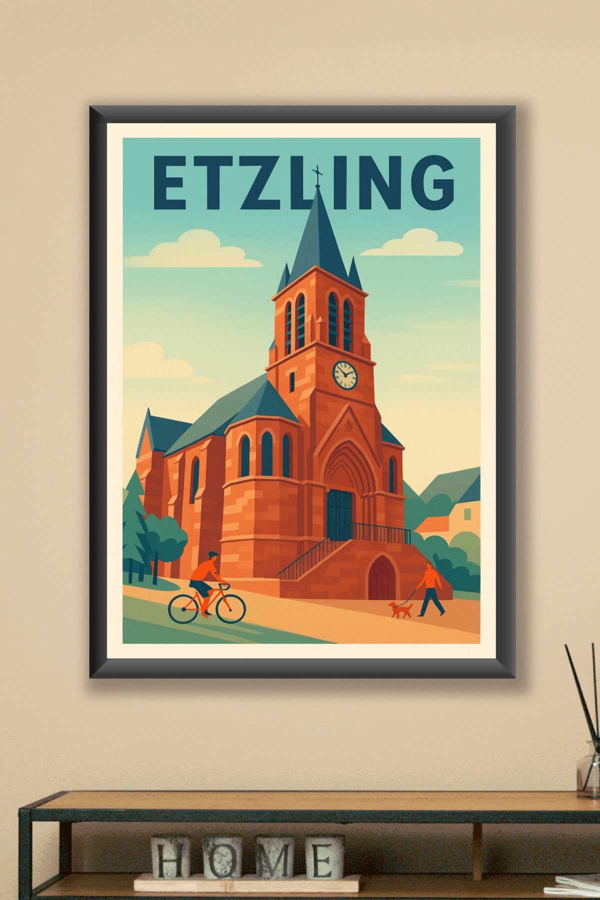 Affiche de Etzling - Charme et sérénité au cœur de la Moselle