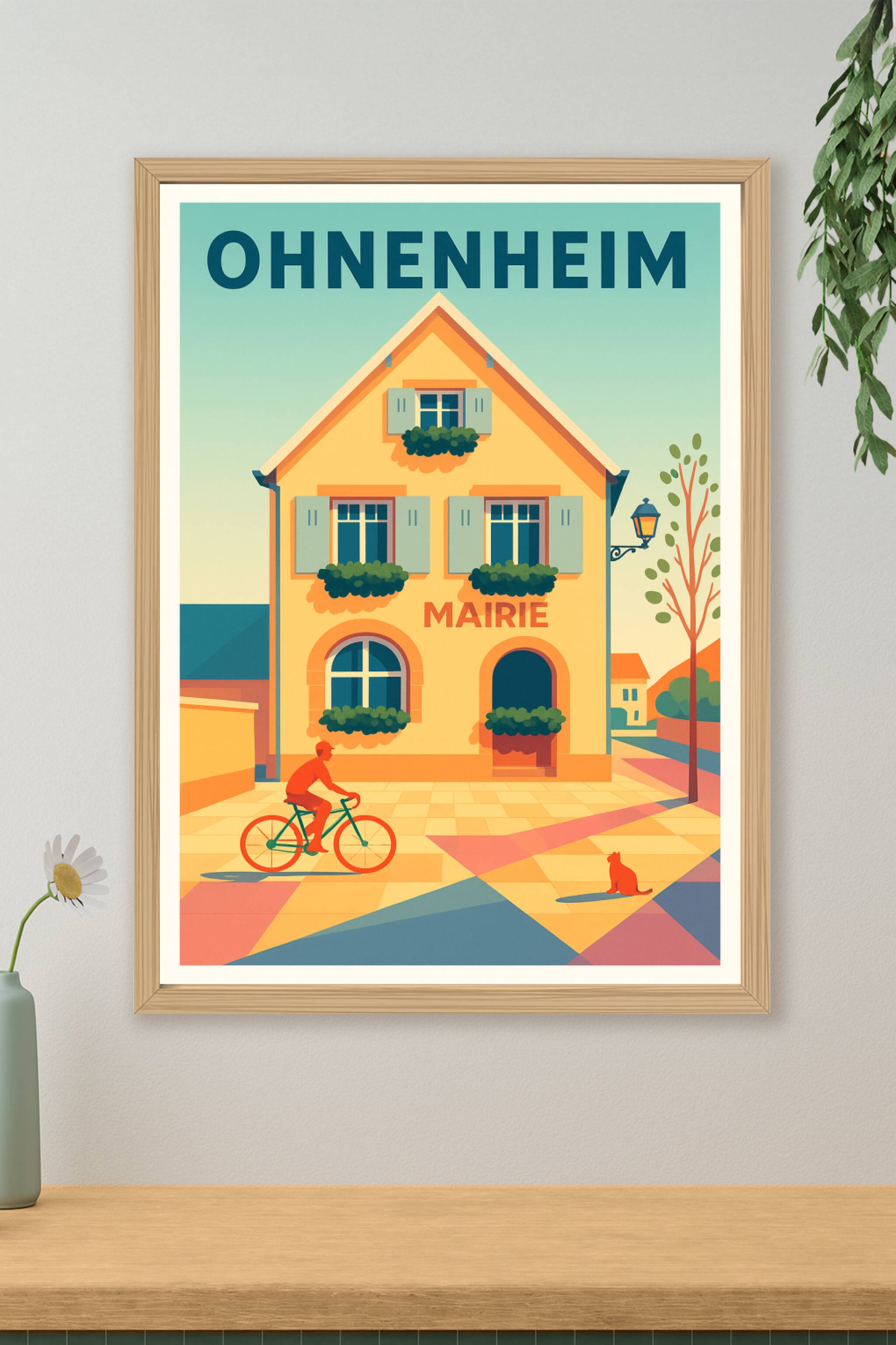 Affiche de Ohnenheim - Charme paisible et douceur de vivre