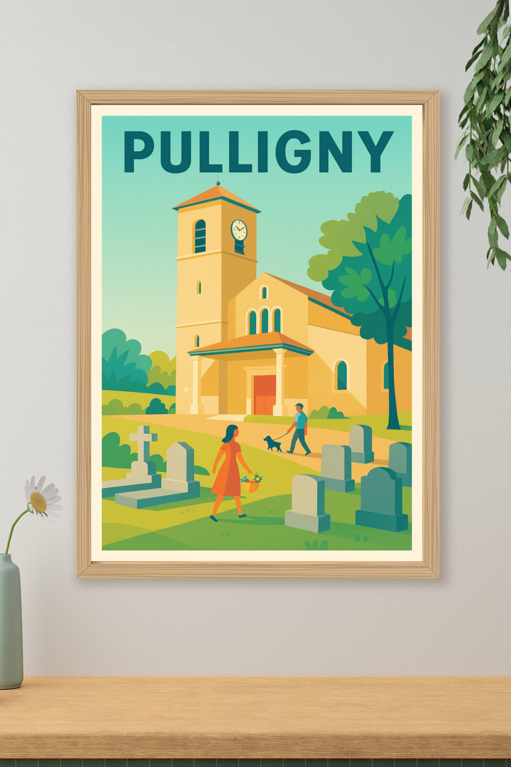 Affiche de Pulligny - Charme et Sérénité au cœur du village