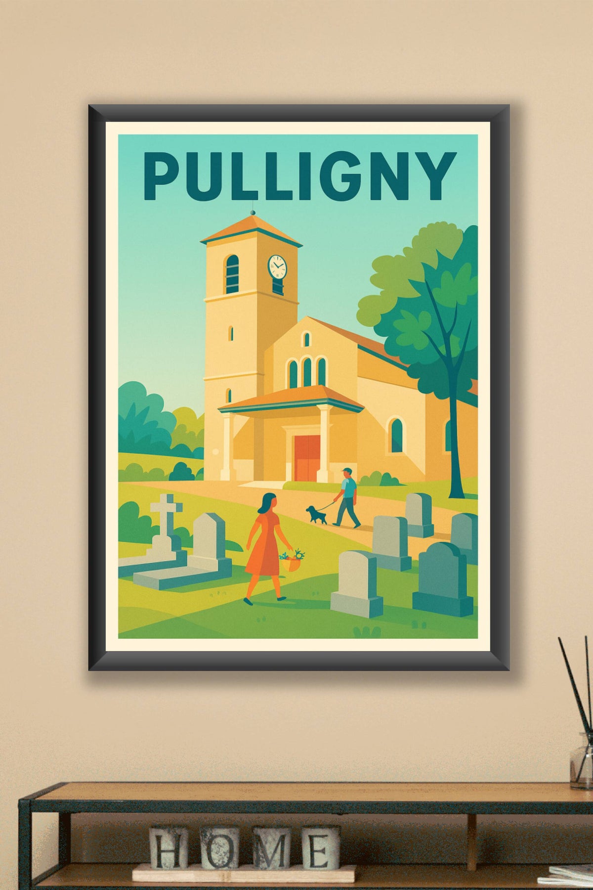 Affiche de Pulligny - Charme et Sérénité au cœur du village