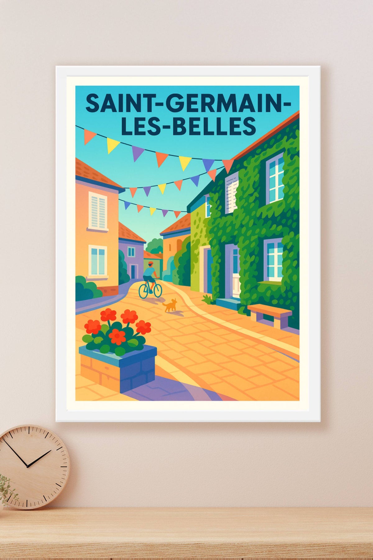 Affiche de Saint-Germain-les-Belles - L'élégance champêtre au quotidien