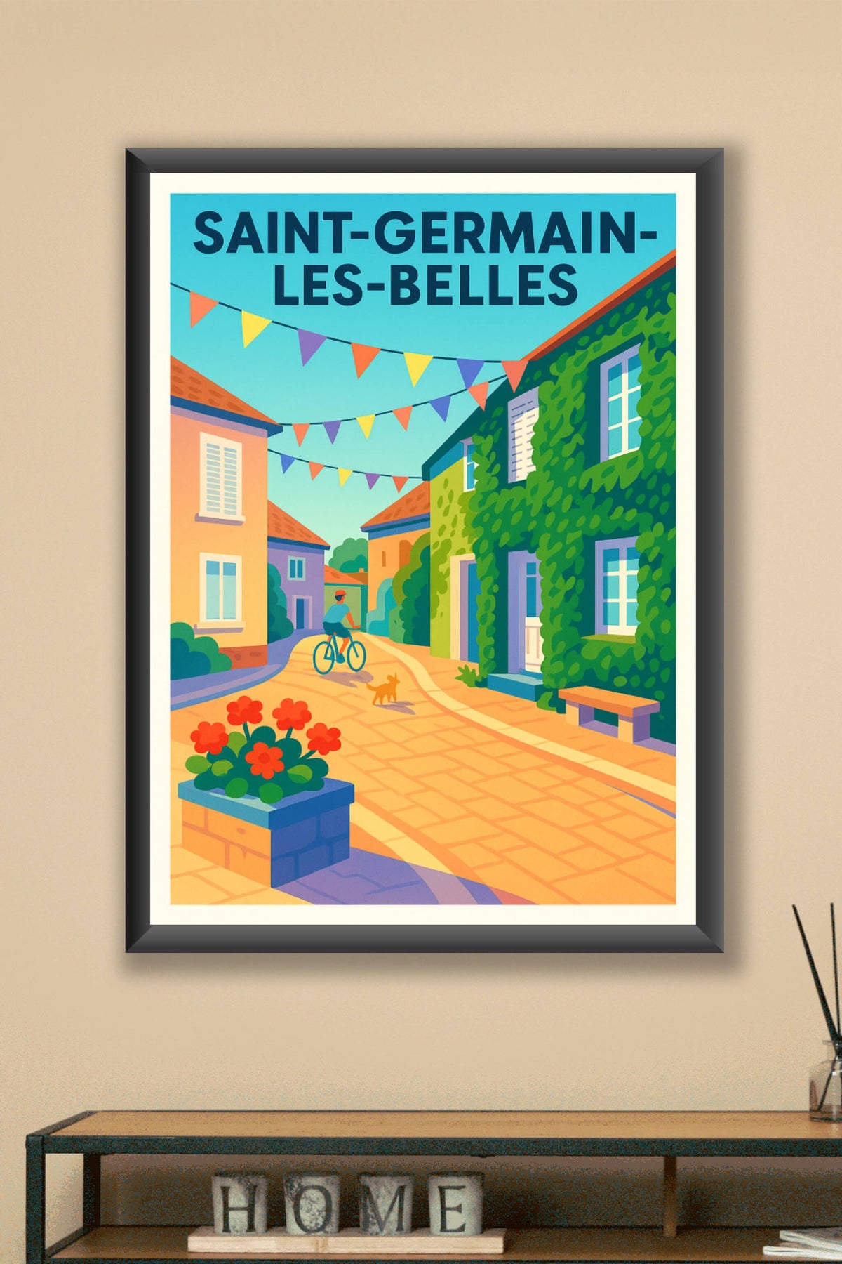 Affiche de Saint-Germain-les-Belles - L'élégance champêtre au quotidien