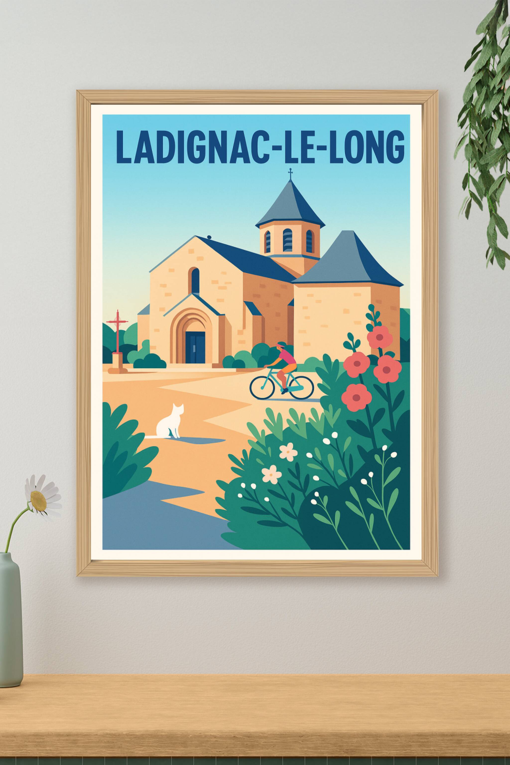 Affiche de Ladignac-le-Long - Charme et sérénité au cœur du village