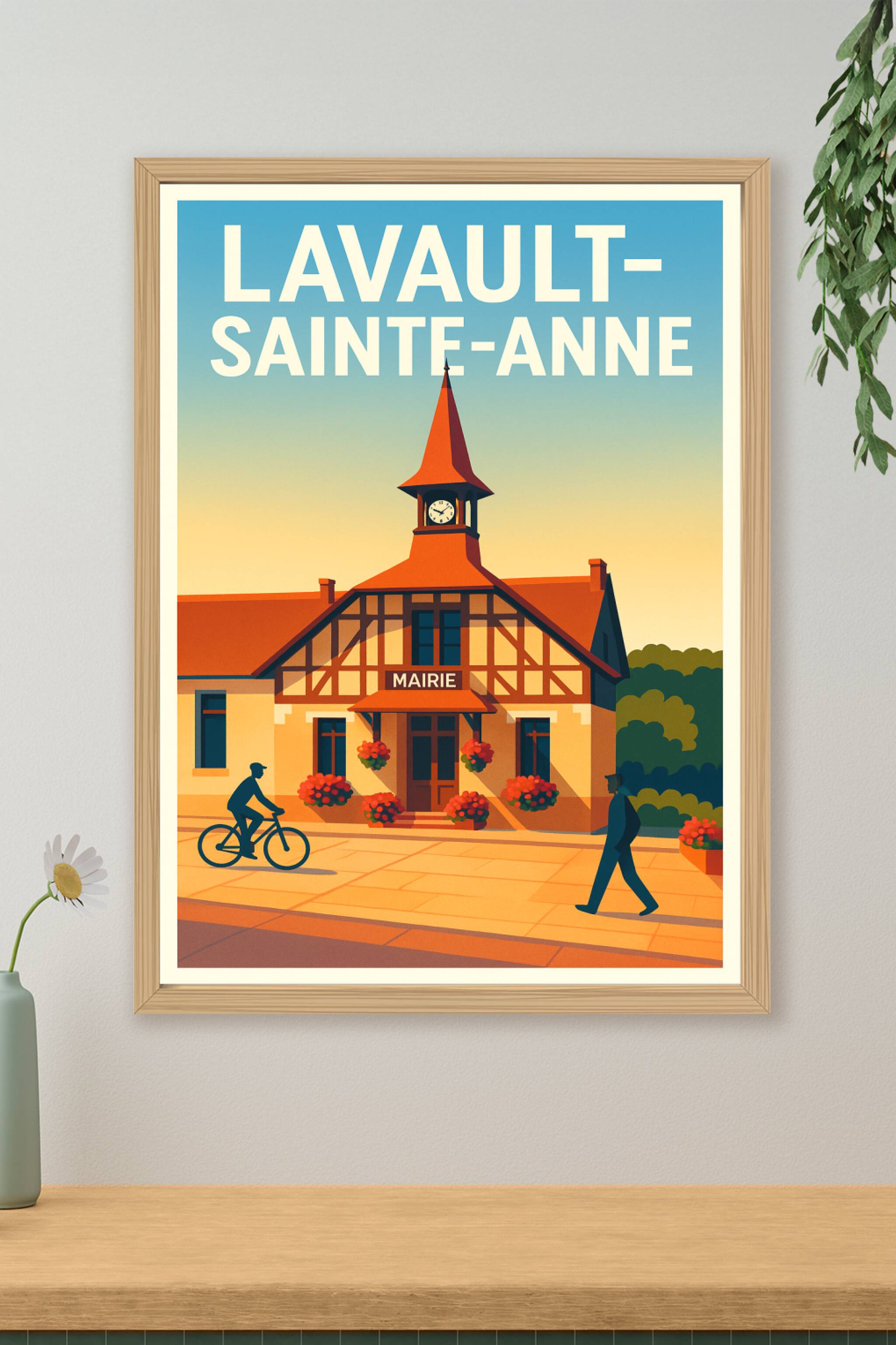 Affiche de Lavault-Sainte-Anne - Charme et authenticité en plein coeur de la ville
