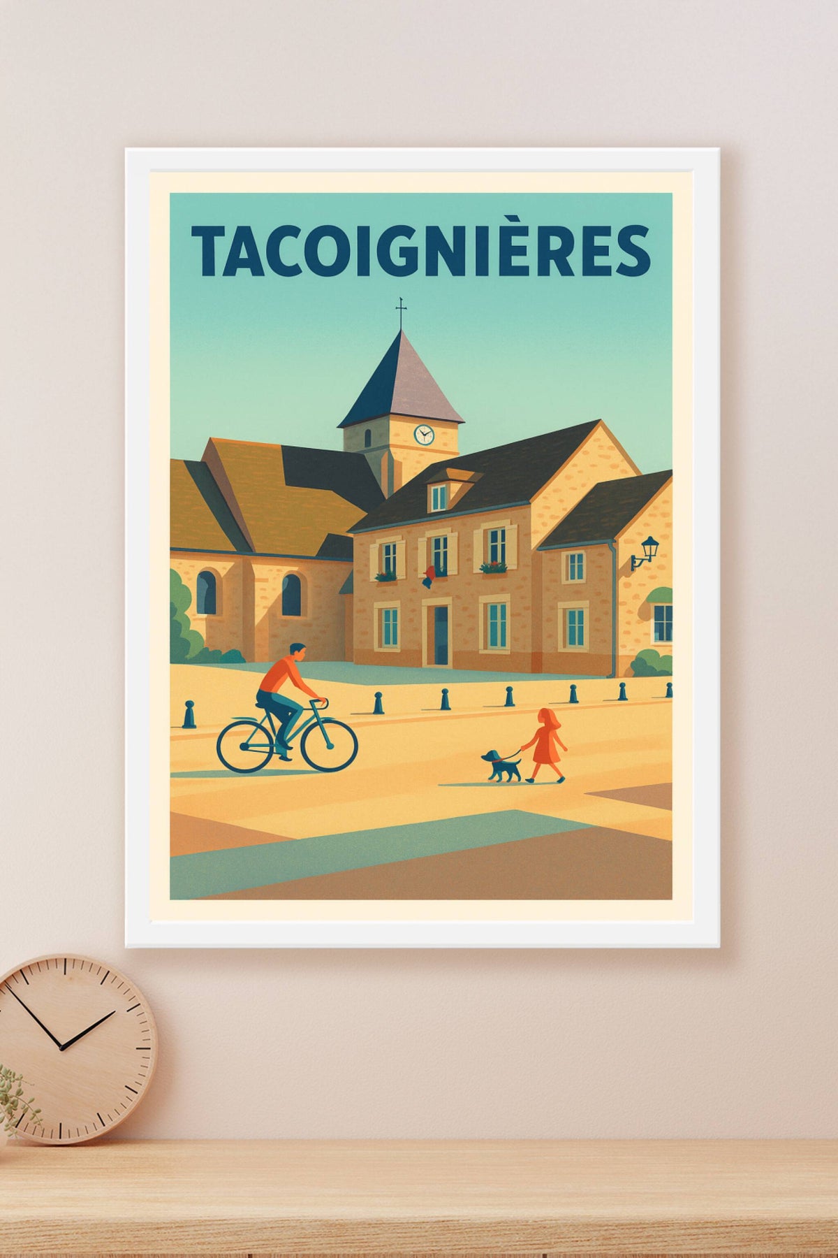 Affiche de Tacoignières - Charme et douceur de vie au village