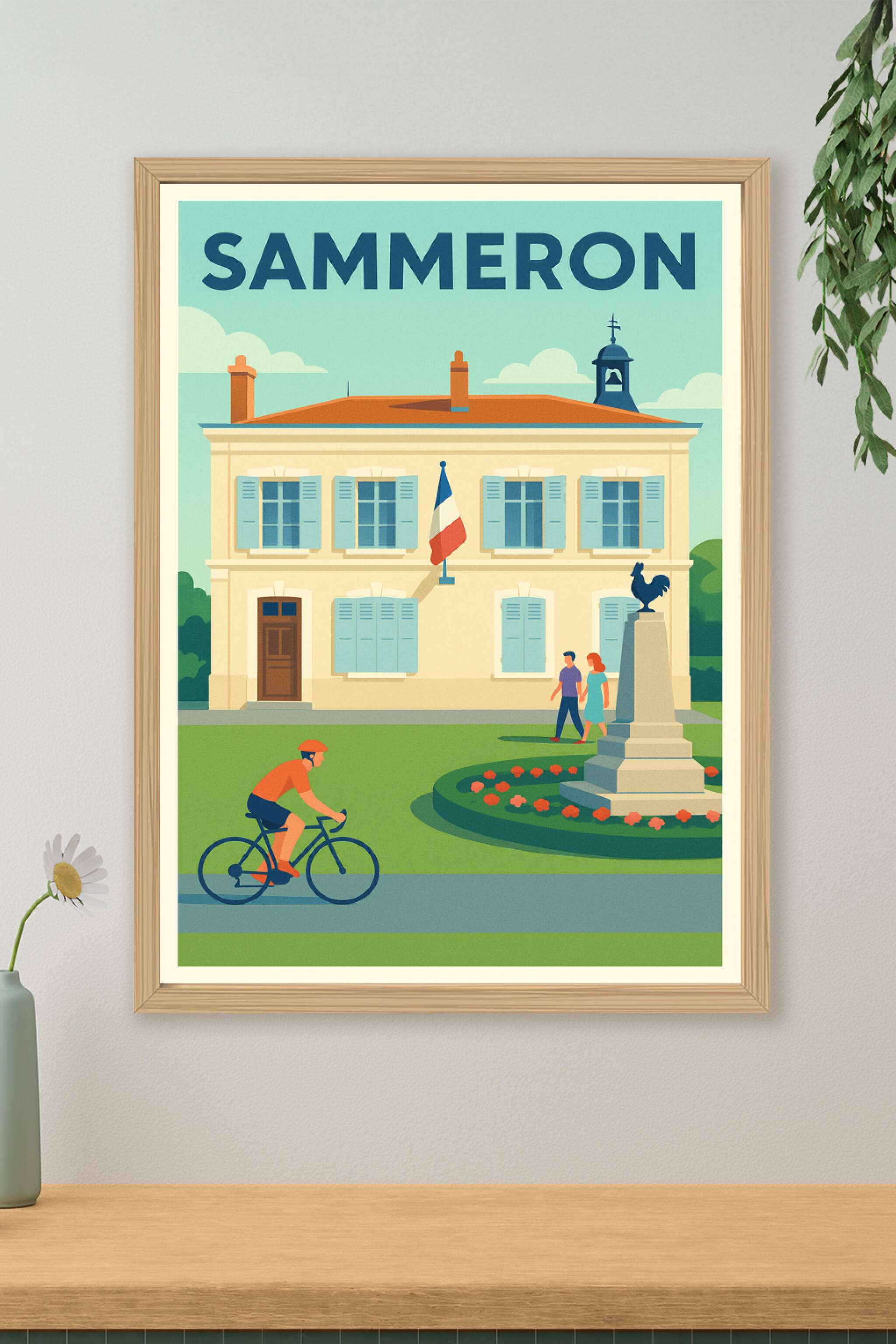 Affiche de Sammeron - Charme et quiétude au cœur du village