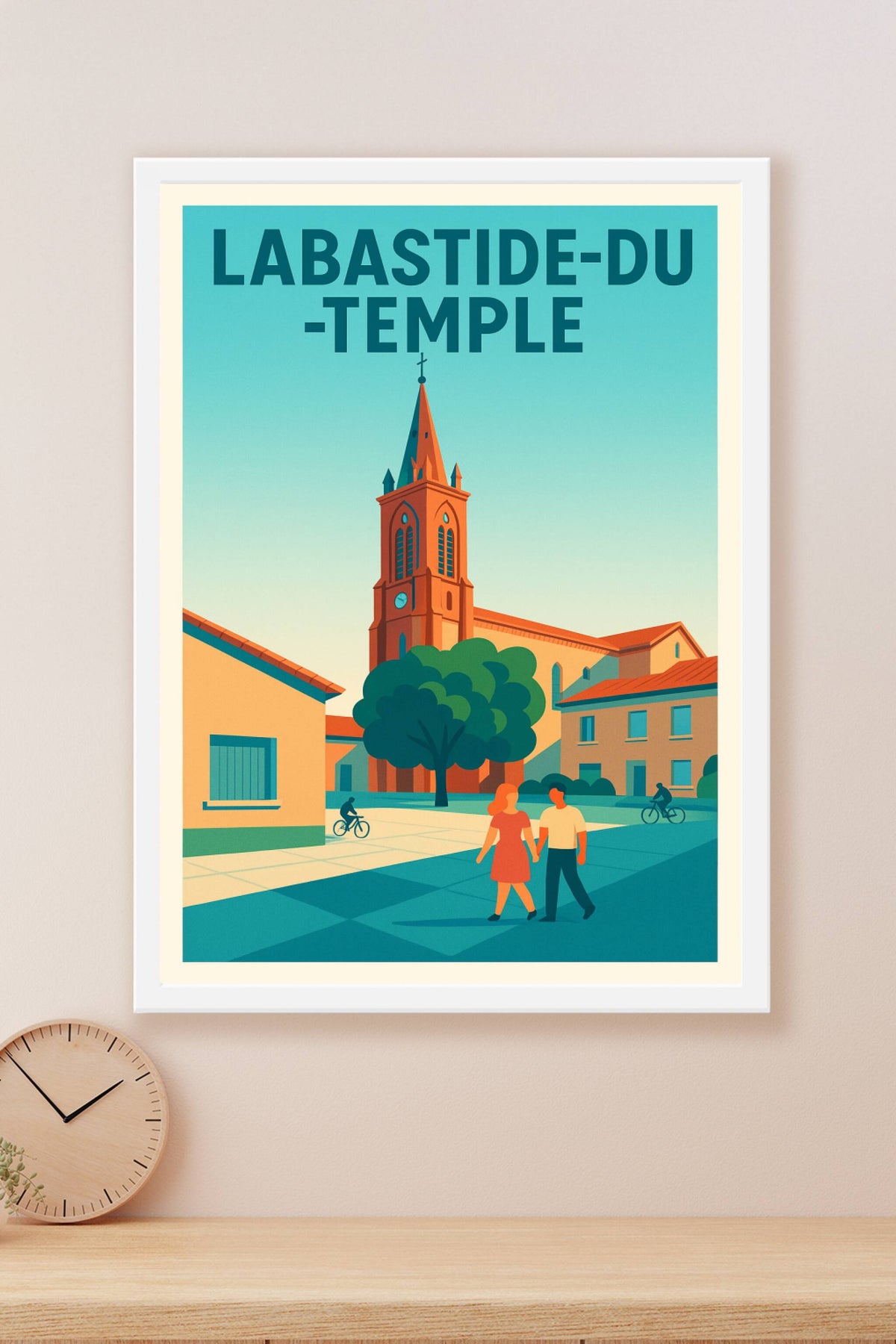 Affiche de Labastide-du-Temple - Harmonie et charme en Occitanie