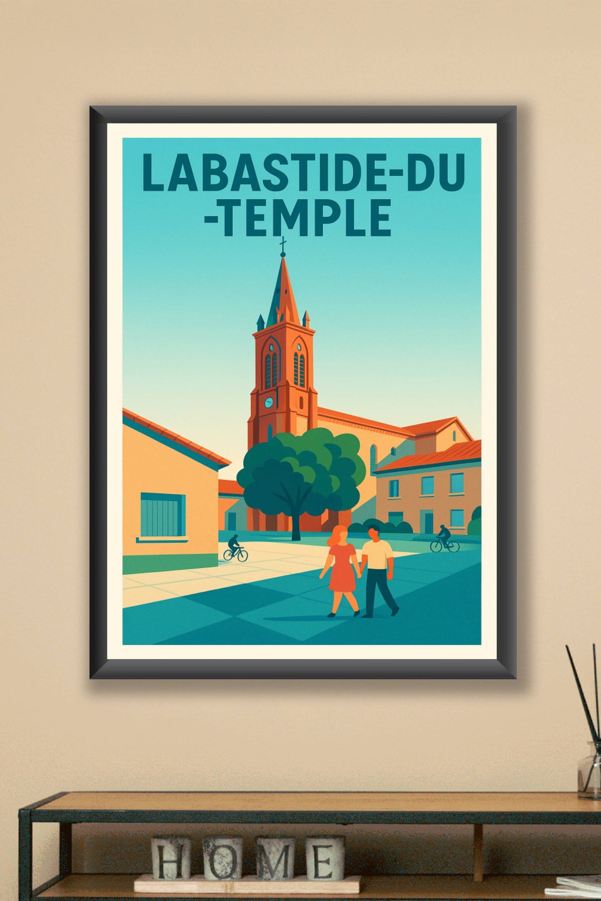 Affiche de Labastide-du-Temple - Harmonie et charme en Occitanie