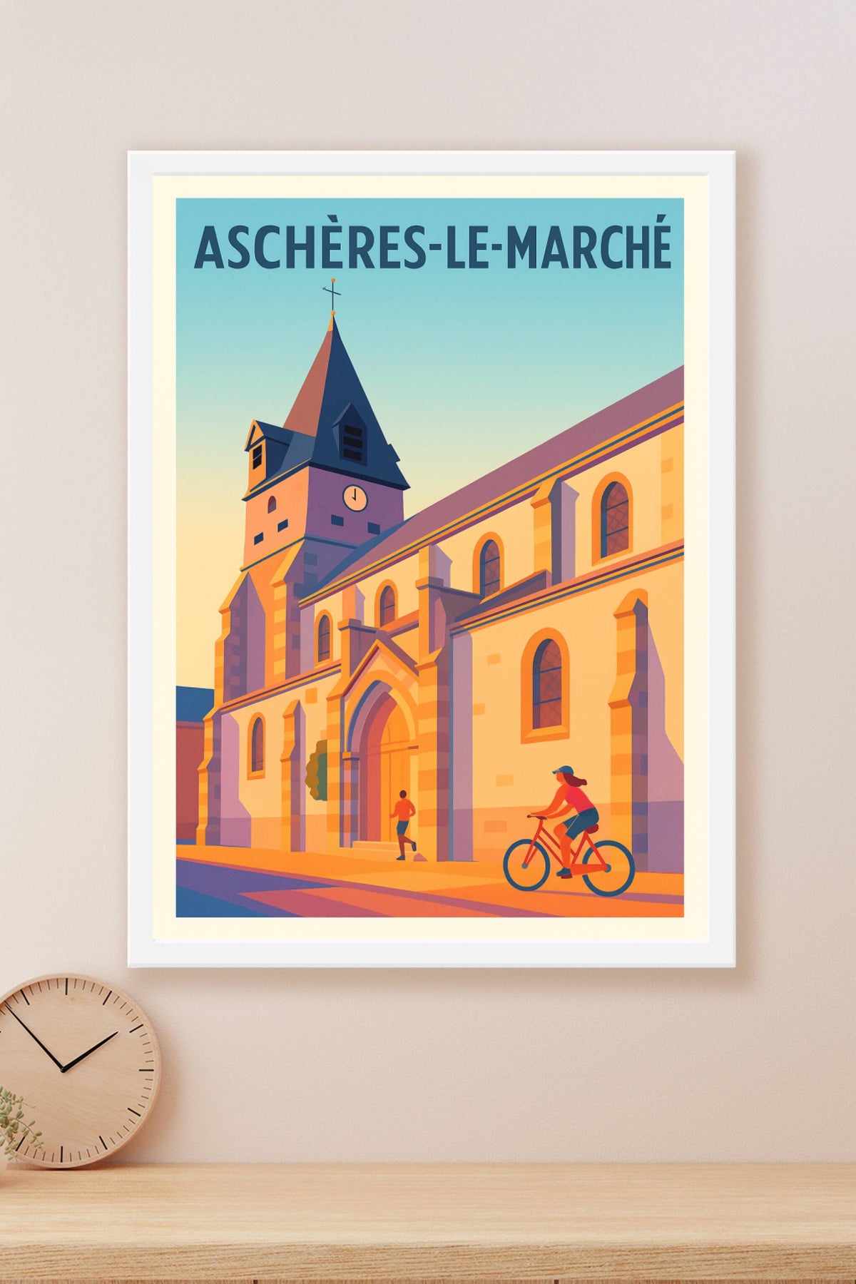 Affiche de Aschères-le-Marché - Charme et Sérénité au Cœur du Village