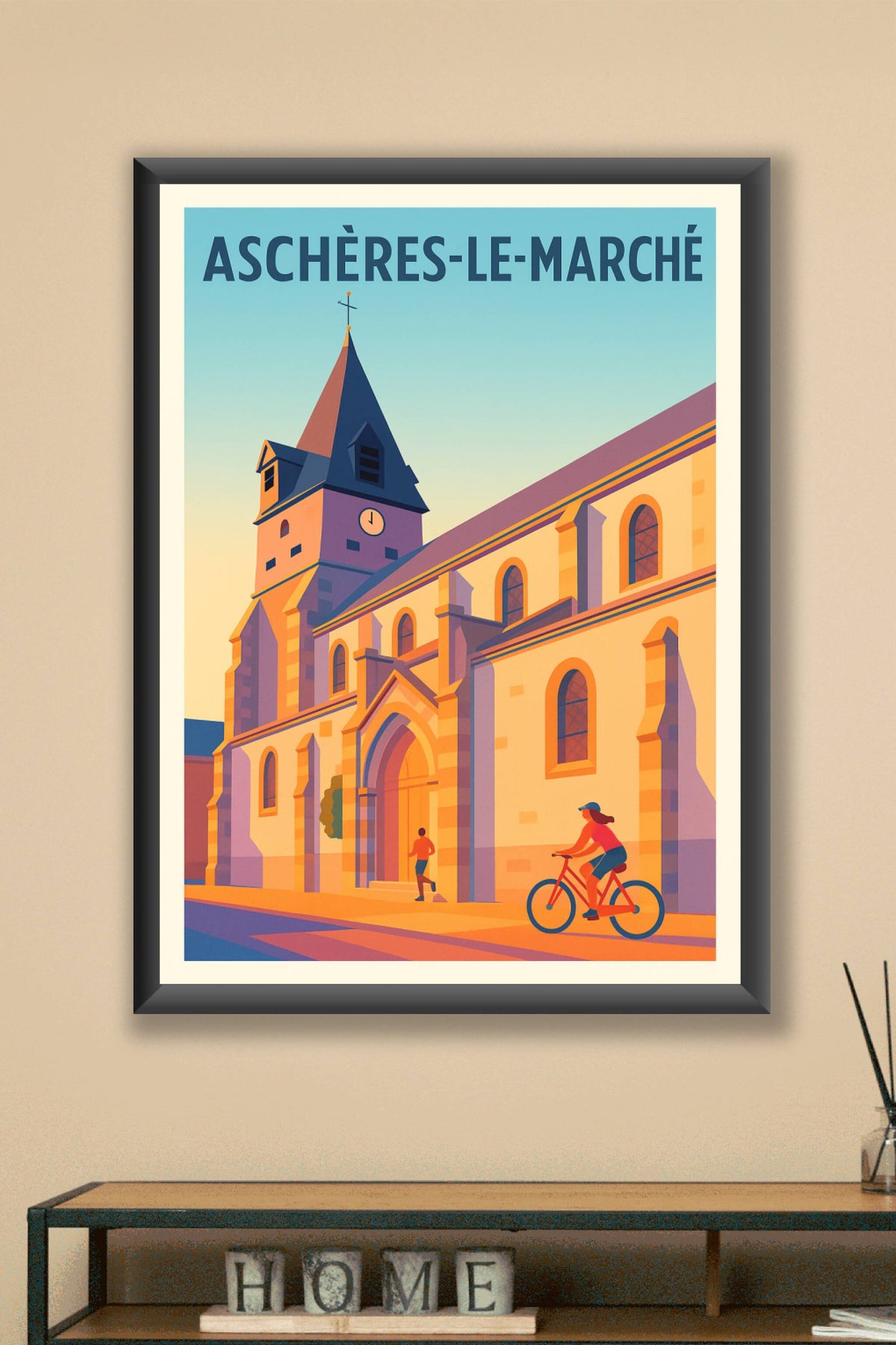 Affiche de Aschères-le-Marché - Charme et Sérénité au Cœur du Village