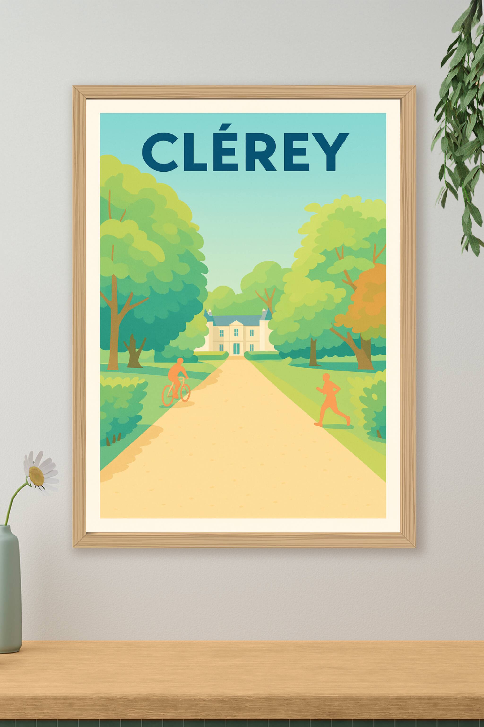 Affiche de Clérey - Une escapade paisible au cœur de la nature