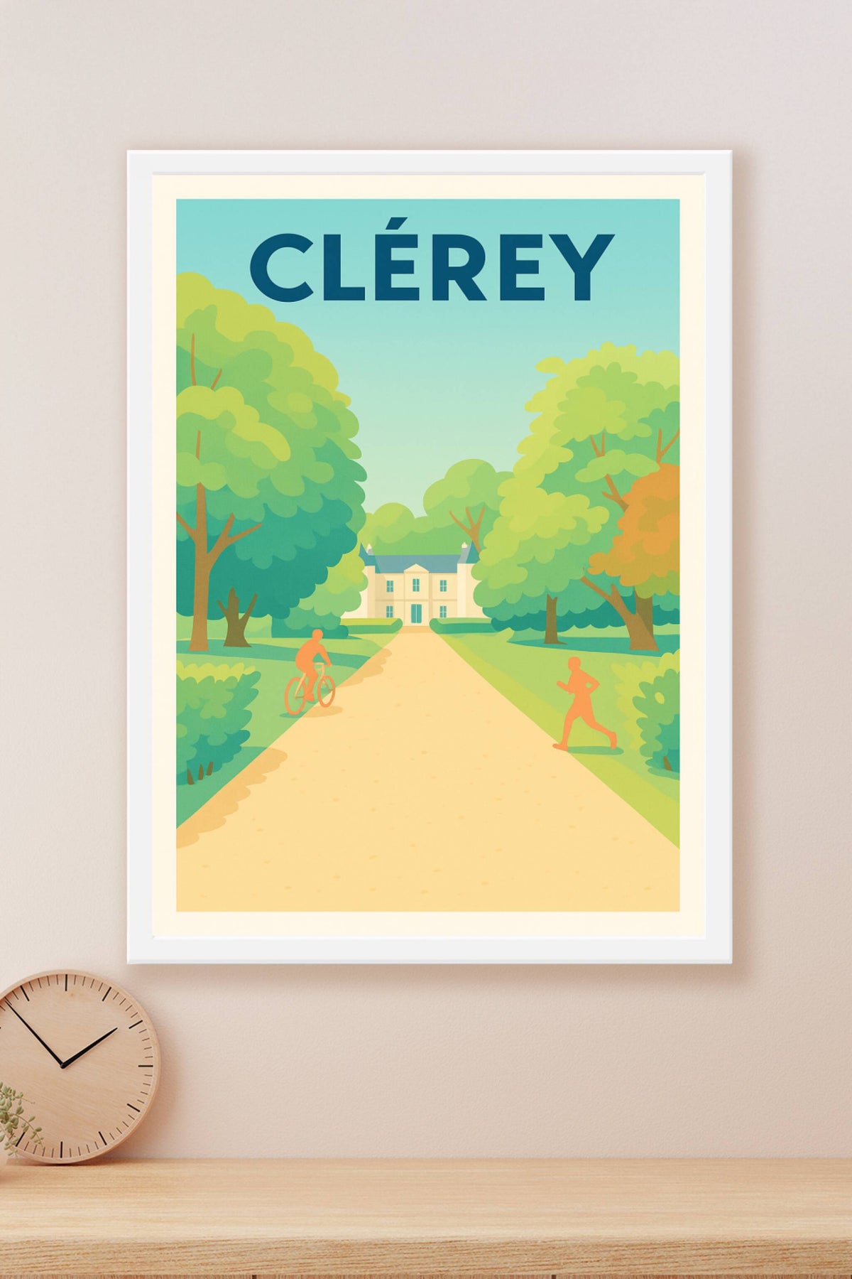 Affiche de Clérey - Une escapade paisible au cœur de la nature