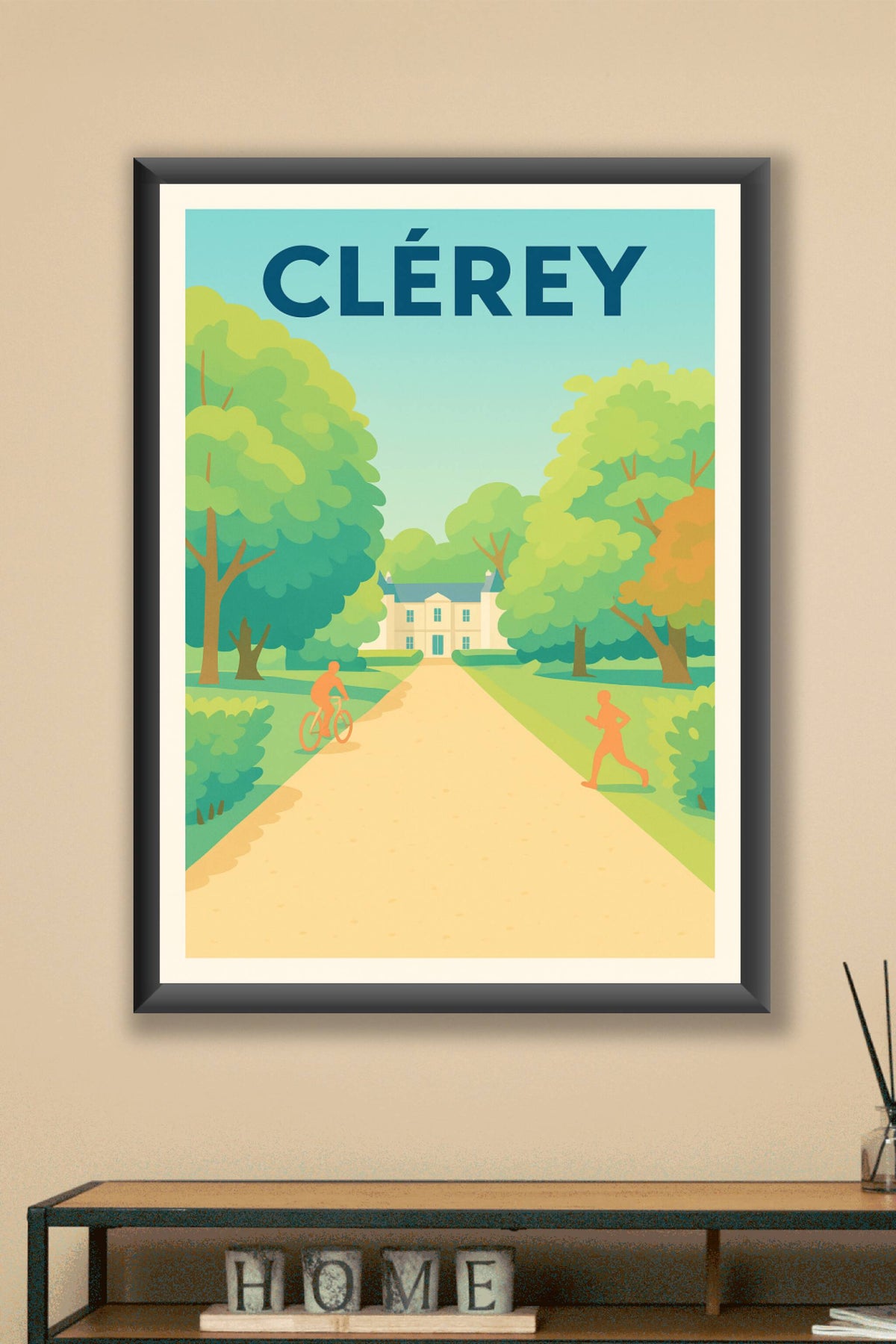 Affiche de Clérey - Une escapade paisible au cœur de la nature