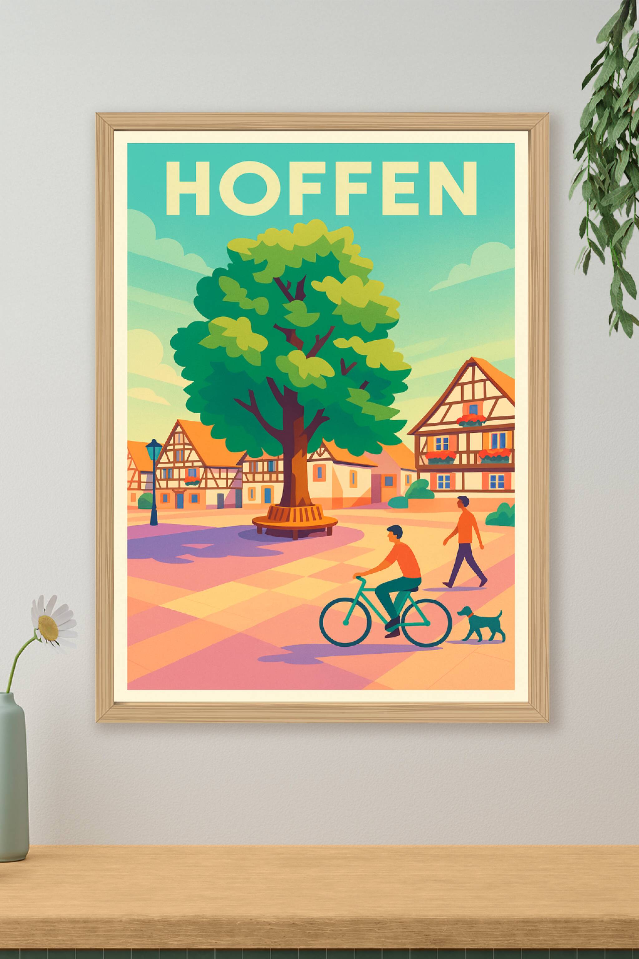Affiche de Hoffen - Charme et sérénité au cœur du village