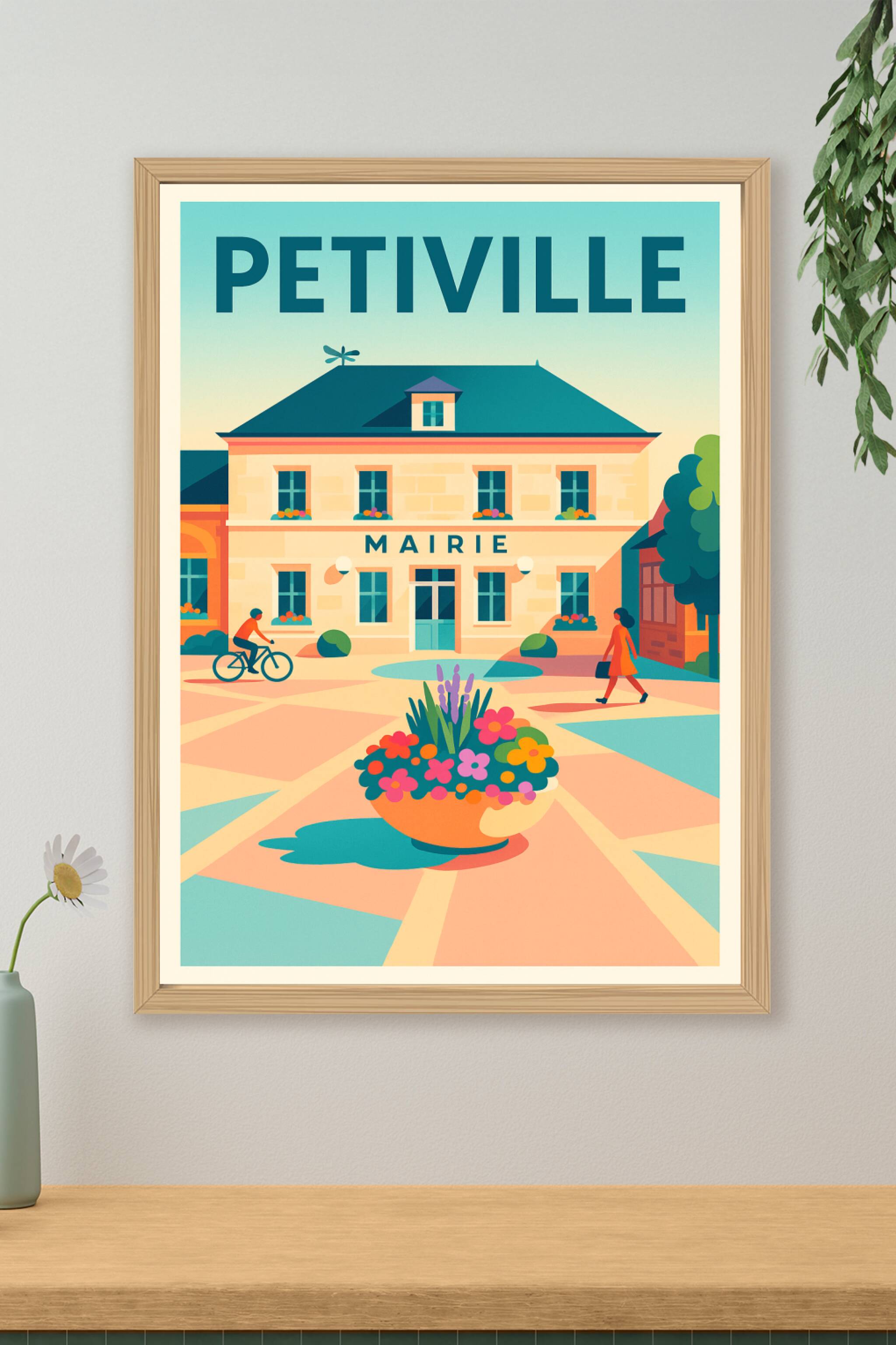 Affiche de Petiville - Charme et Sérénité de la Mairie