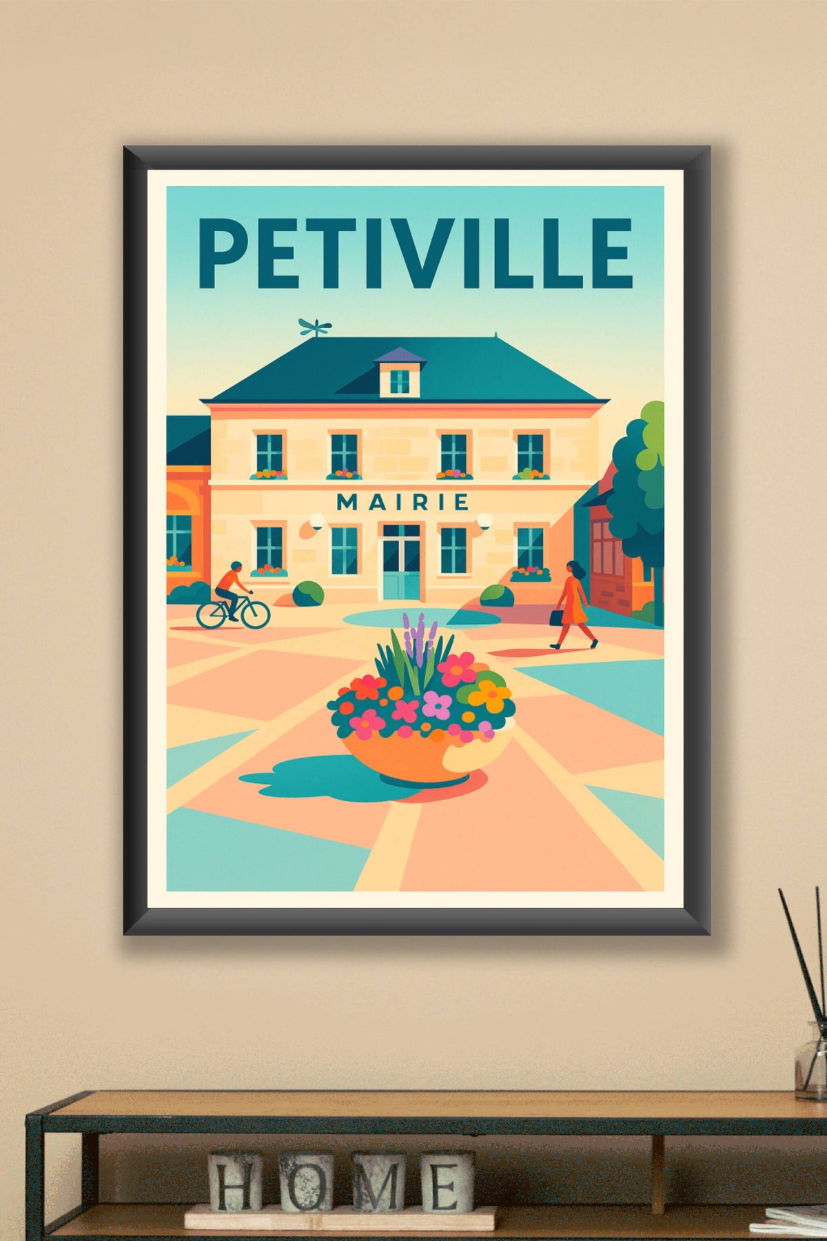 Affiche de Petiville - Charme et Sérénité de la Mairie