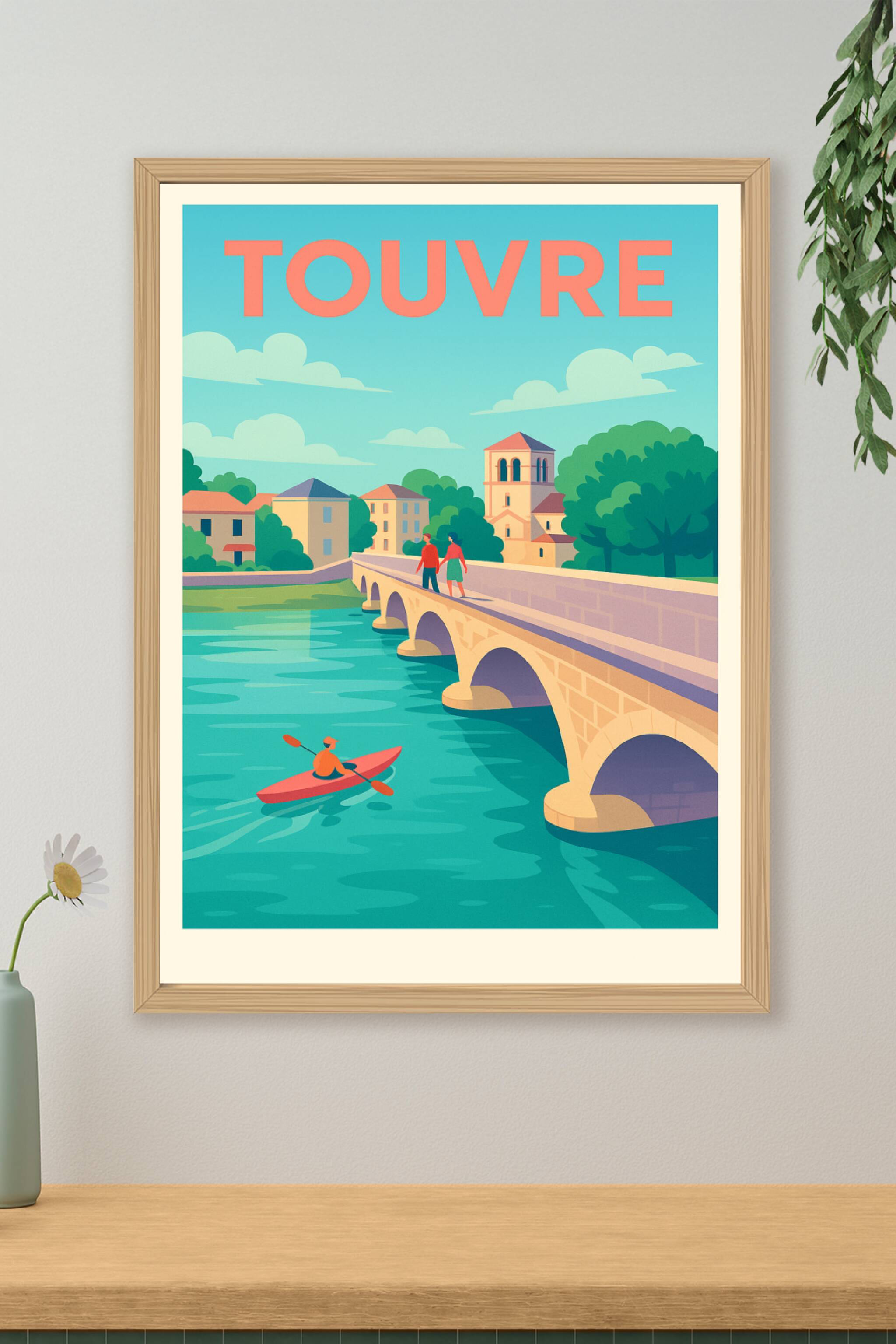 Affiche de Touvre - Harmonie sur la rivière