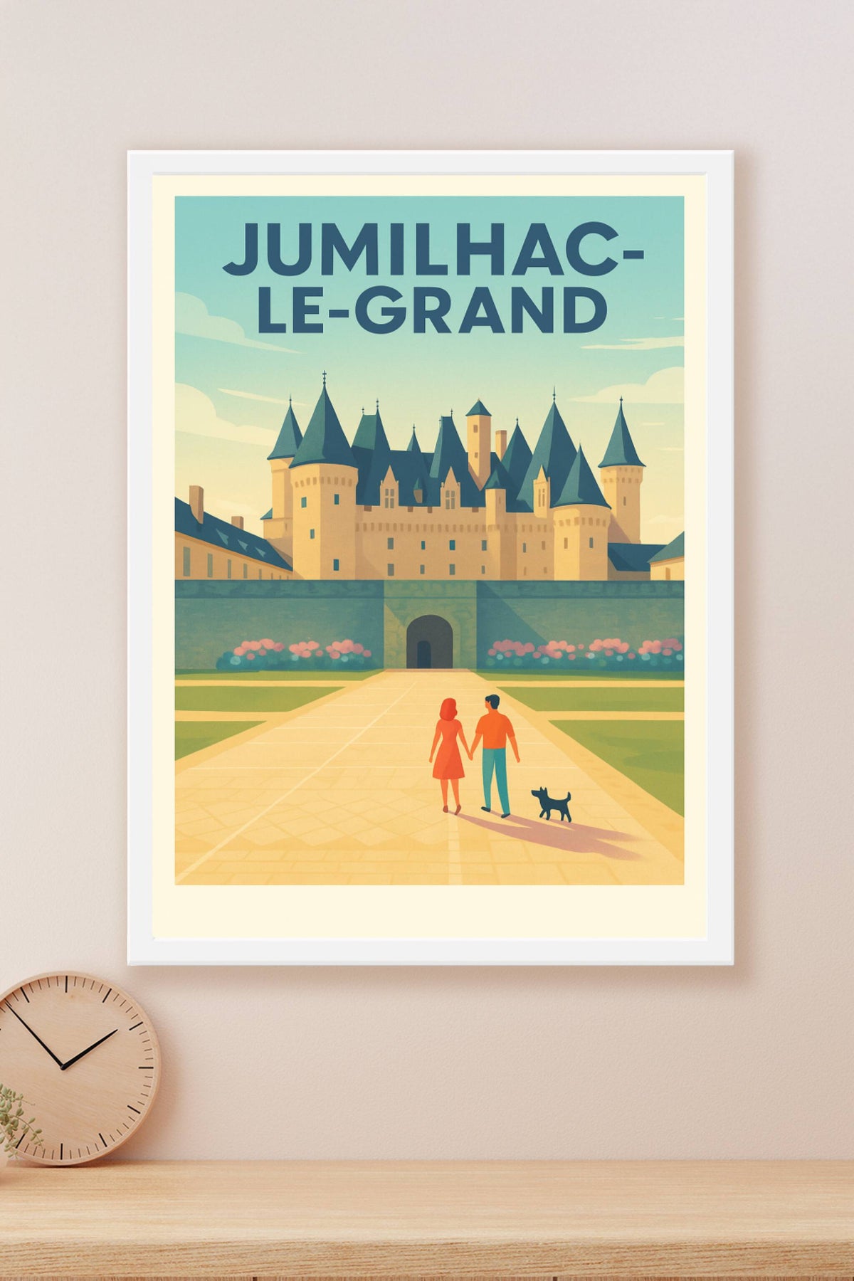 Affiche de Jumilhac-le-Grand - Une escapade romantique au château emblématique