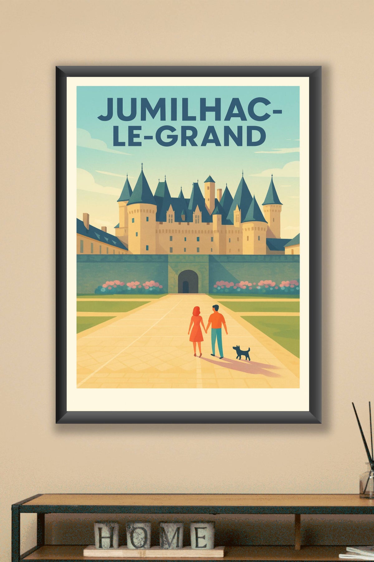 Affiche de Jumilhac-le-Grand - Une escapade romantique au château emblématique