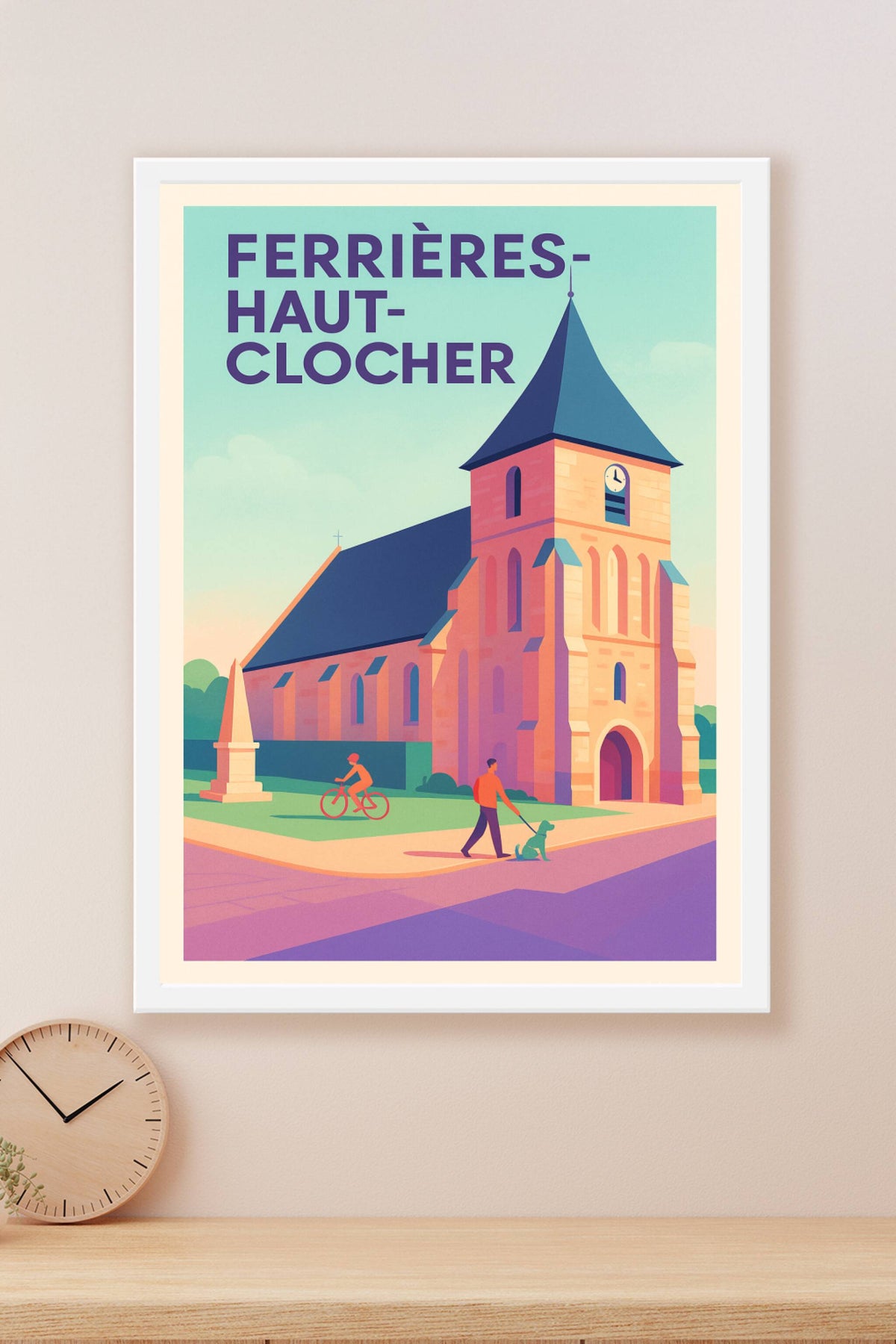 Affiche de Ferrières-Haut-Clocher - Charme et sérénité en campagne normande