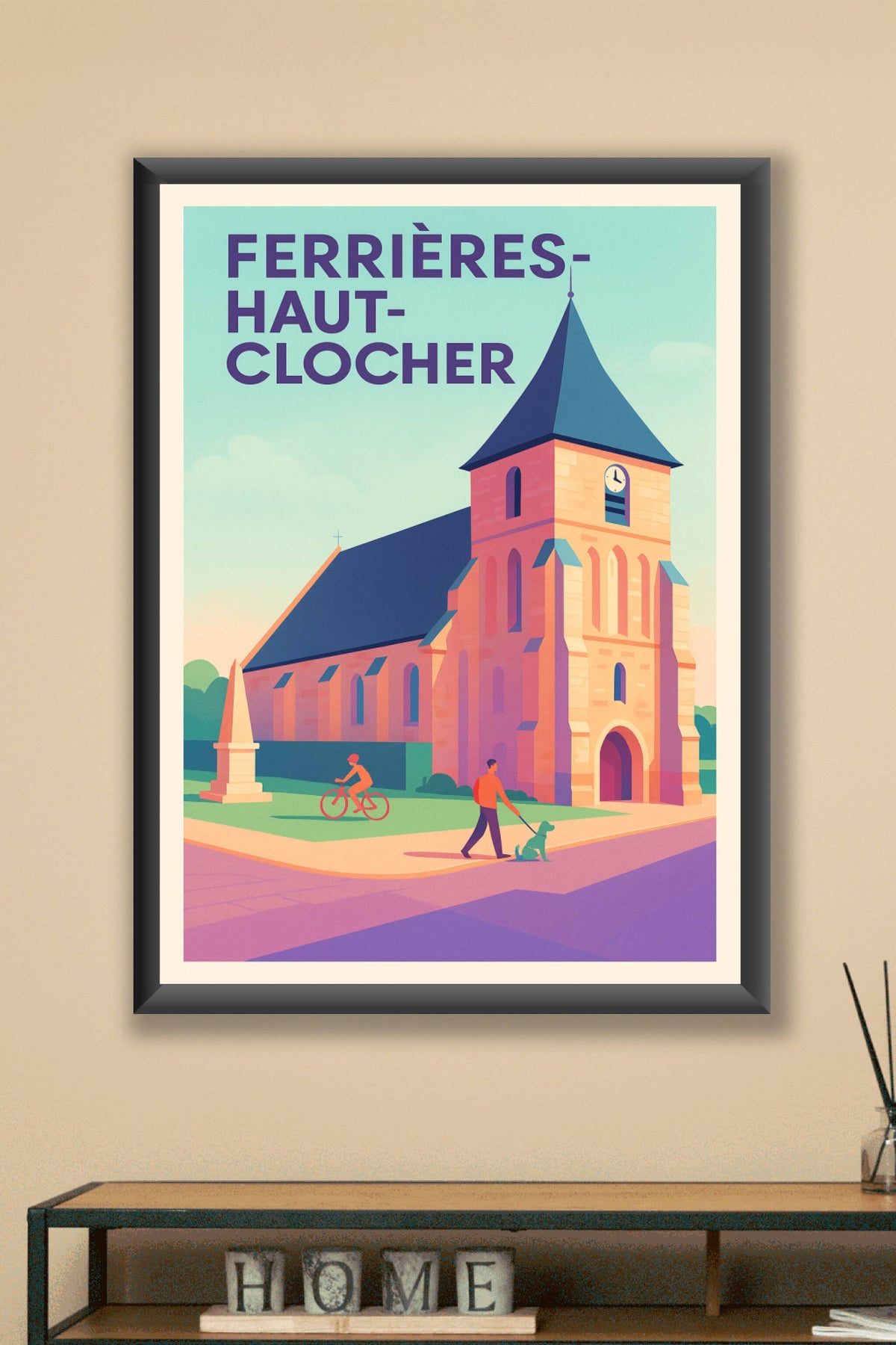 Affiche de Ferrières-Haut-Clocher - Charme et sérénité en campagne normande