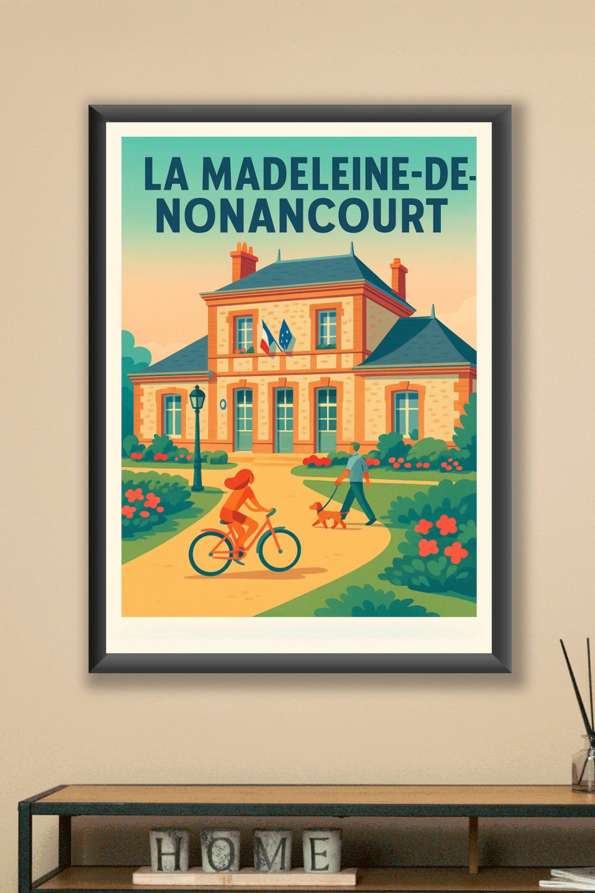 Affiche de La Madeleine-de-Nonancourt - Charme et douceur de vie normande