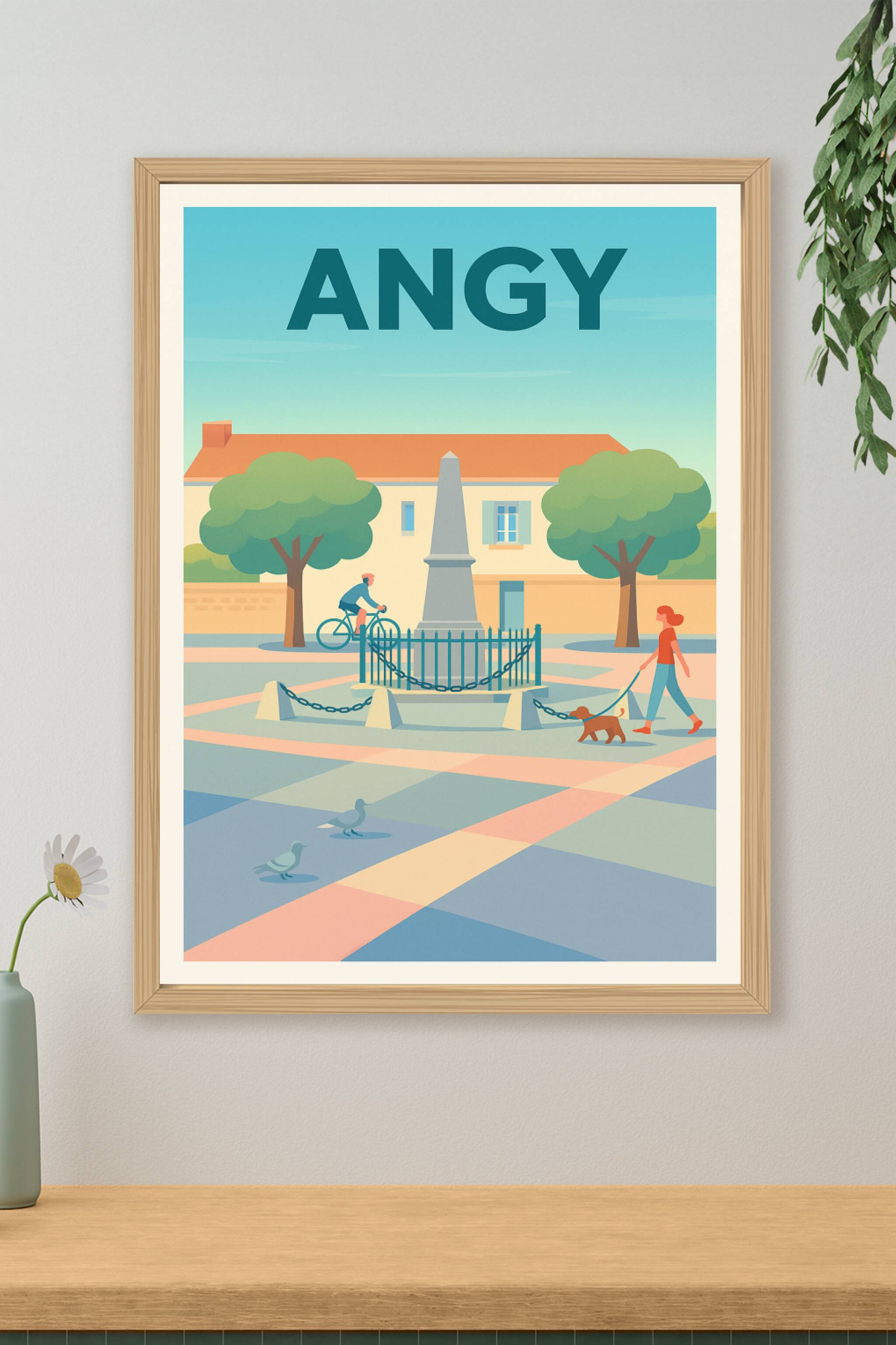 Affiche de Angy - Une balade paisible au cœur du village