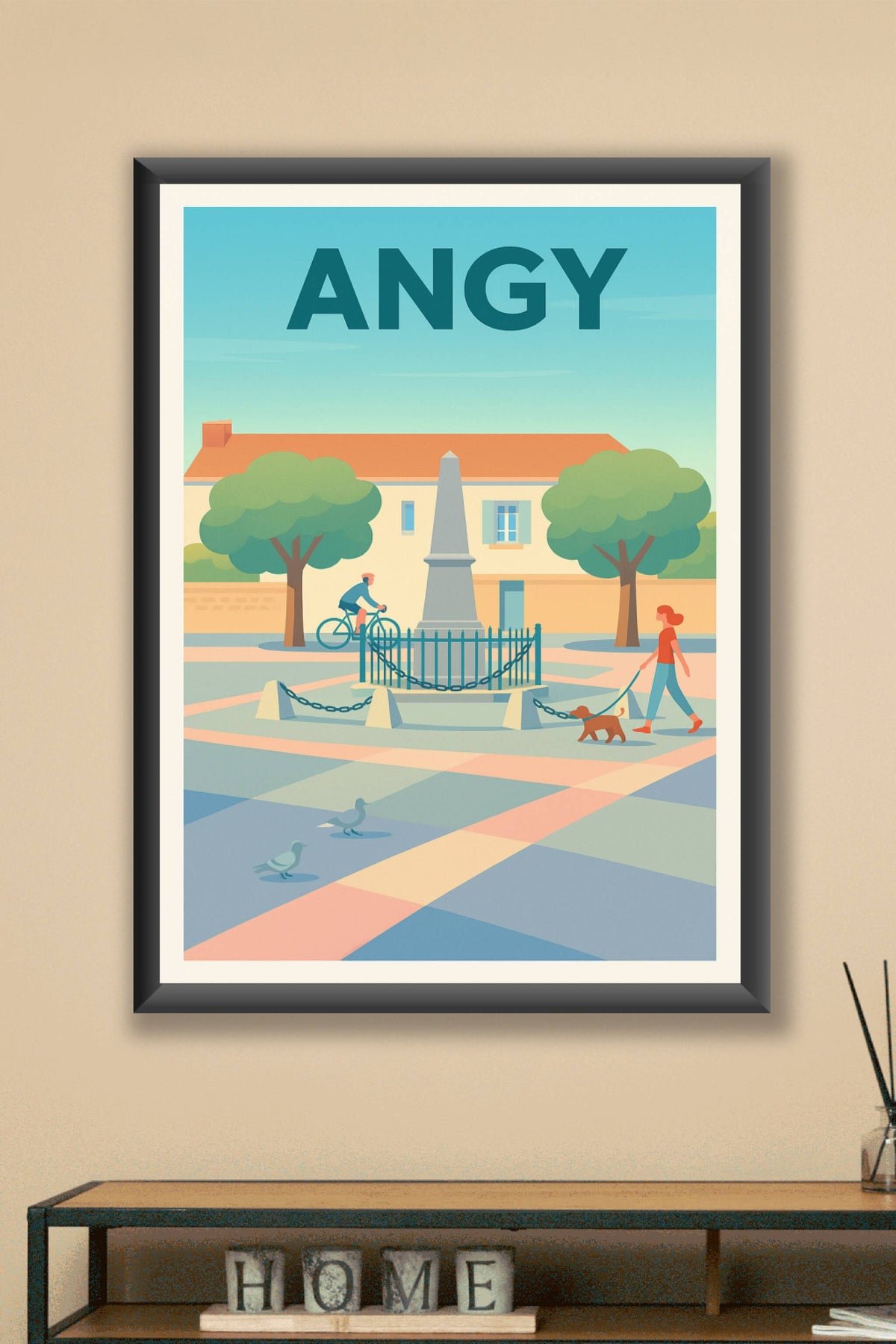 Affiche de Angy - Une balade paisible au cœur du village