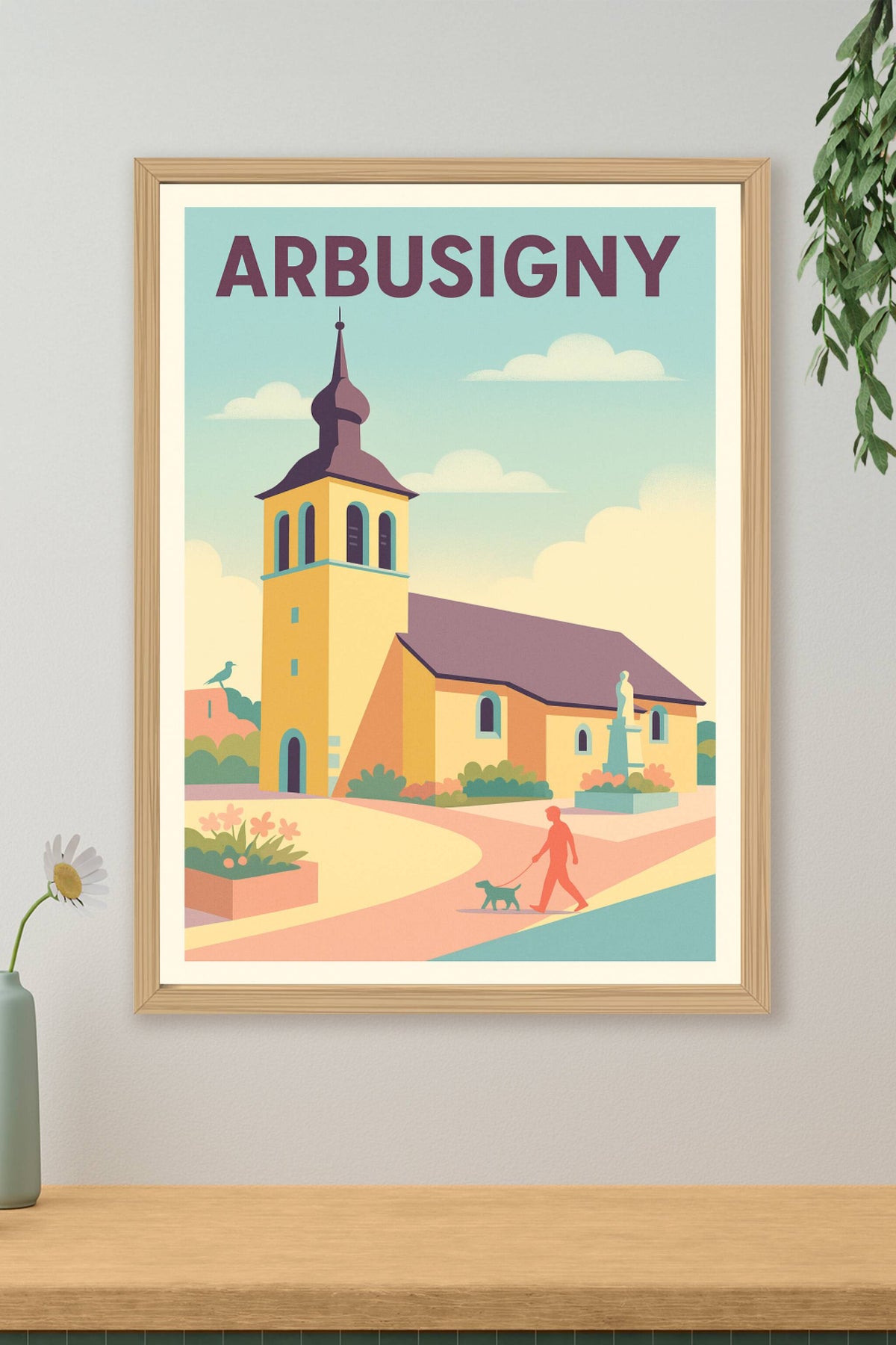 Affiche de Arbusigny - Charme paisible au cœur du village