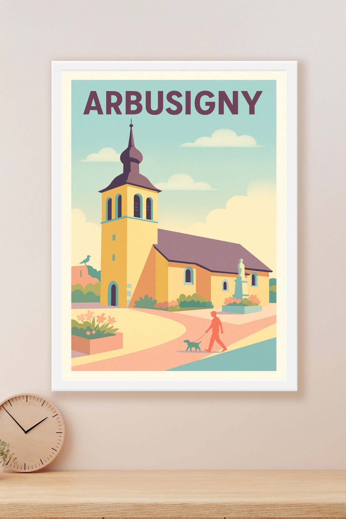 Affiche de Arbusigny - Charme paisible au cœur du village
