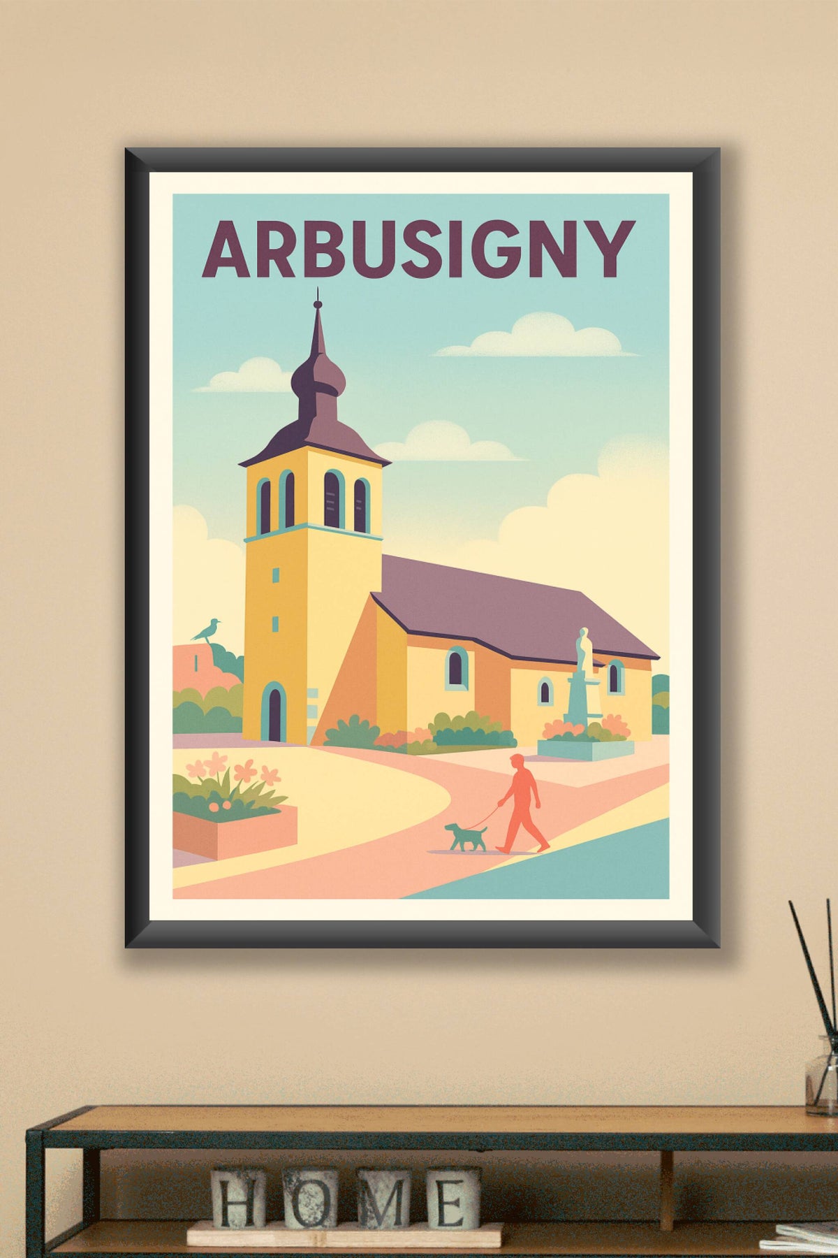 Affiche de Arbusigny - Charme paisible au cœur du village