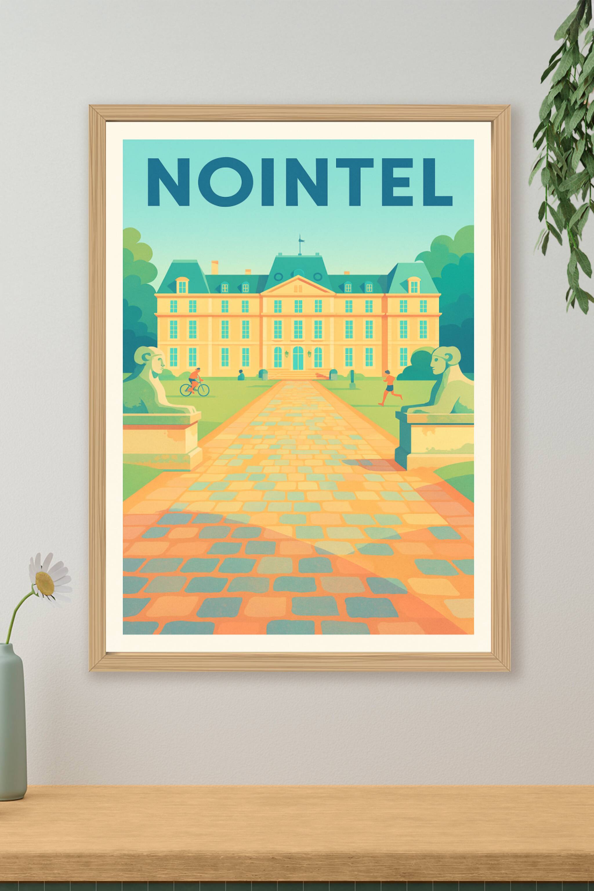 Affiche de Nointel - Élégance et Sérénité au Château