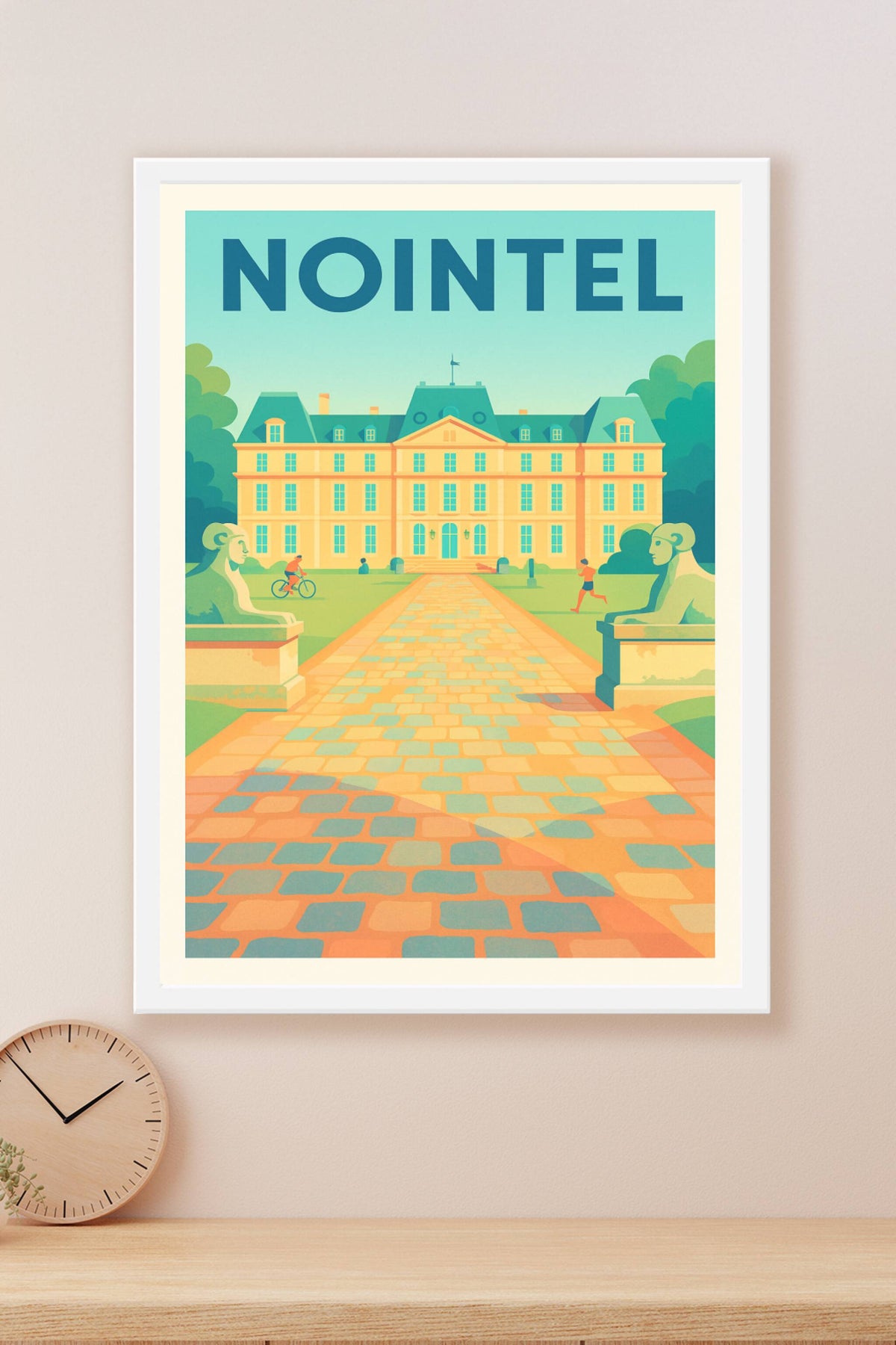 Affiche de Nointel - Élégance et Sérénité au Château