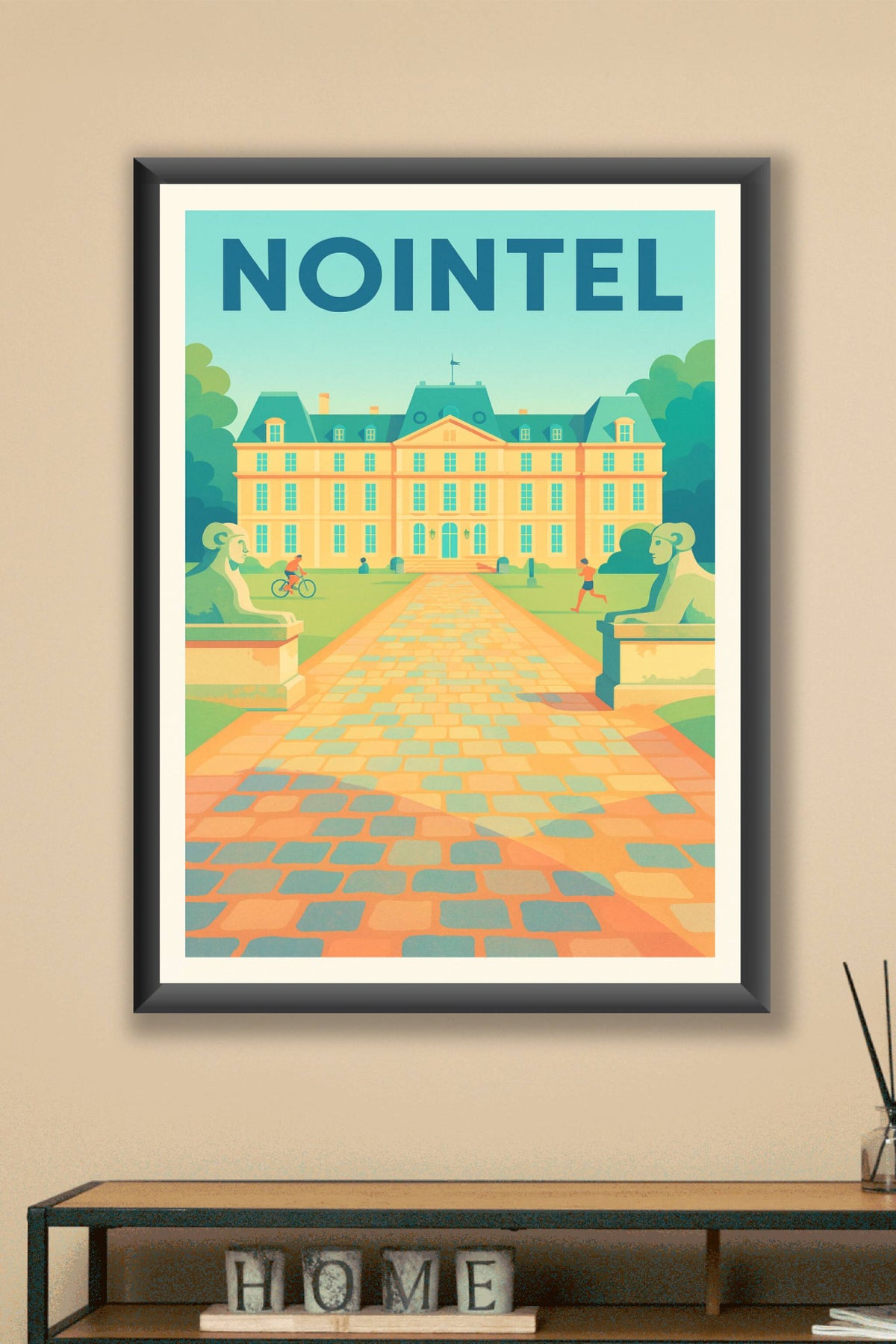 Affiche de Nointel - Élégance et Sérénité au Château