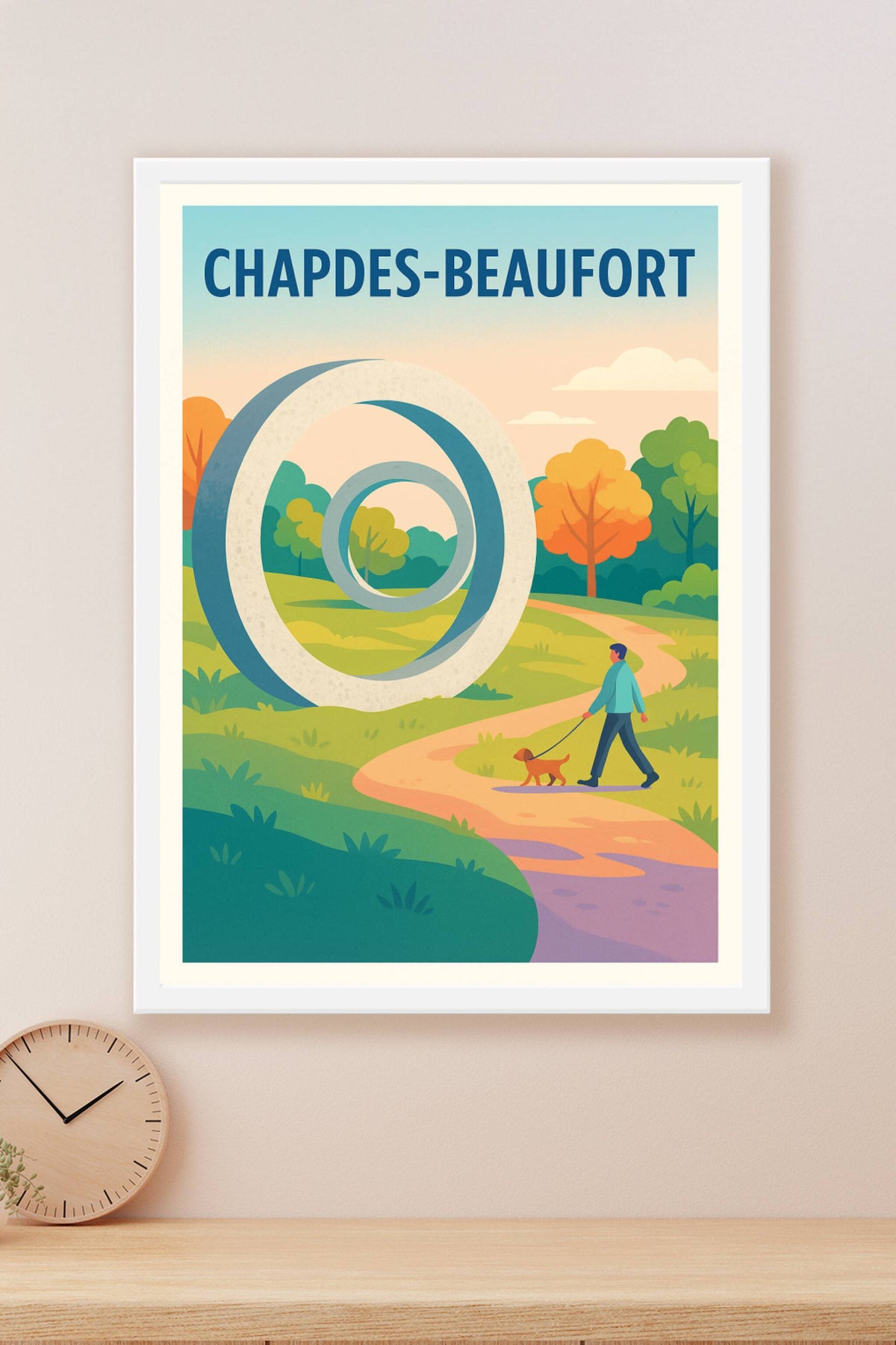 Affiche de Chapdes-Beaufort - Promenade artistique en pleine nature