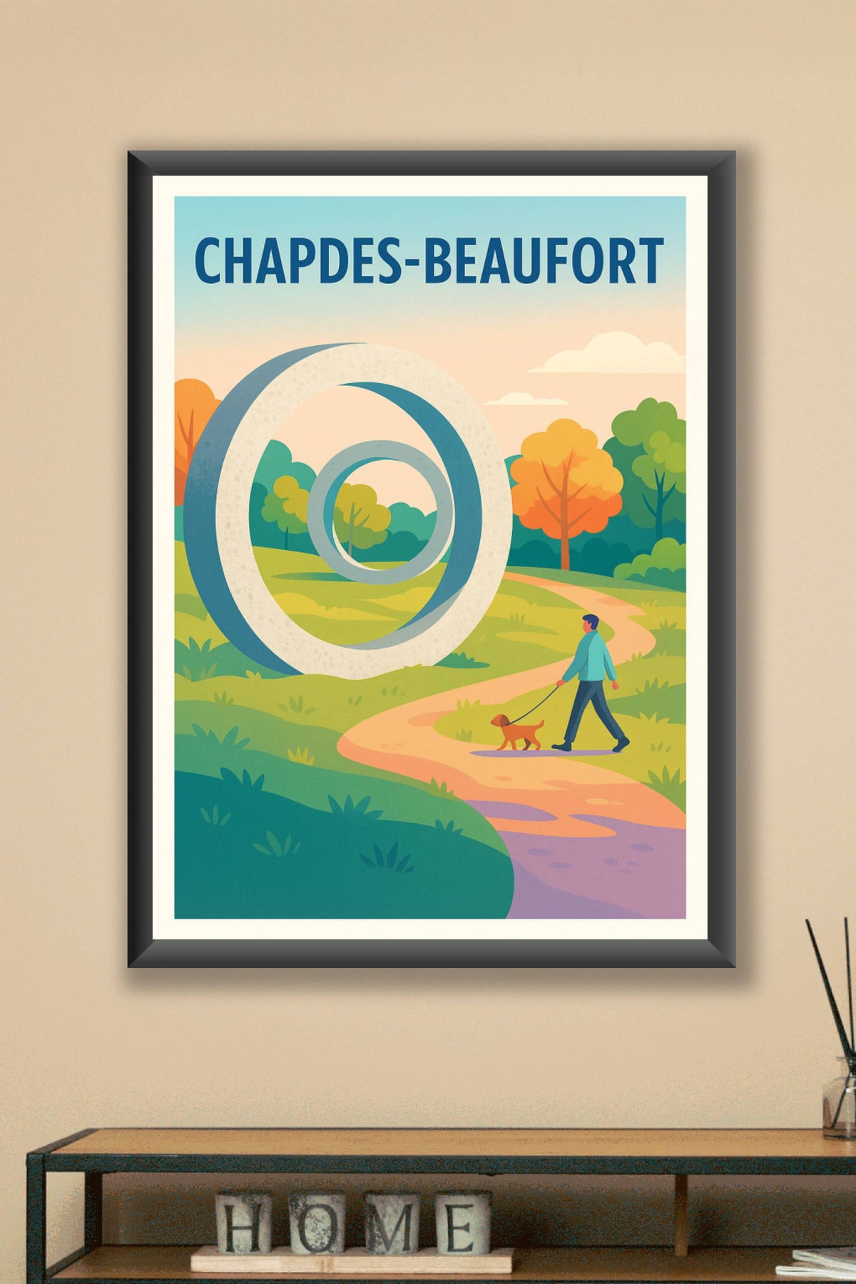 Affiche de Chapdes-Beaufort - Promenade artistique en pleine nature